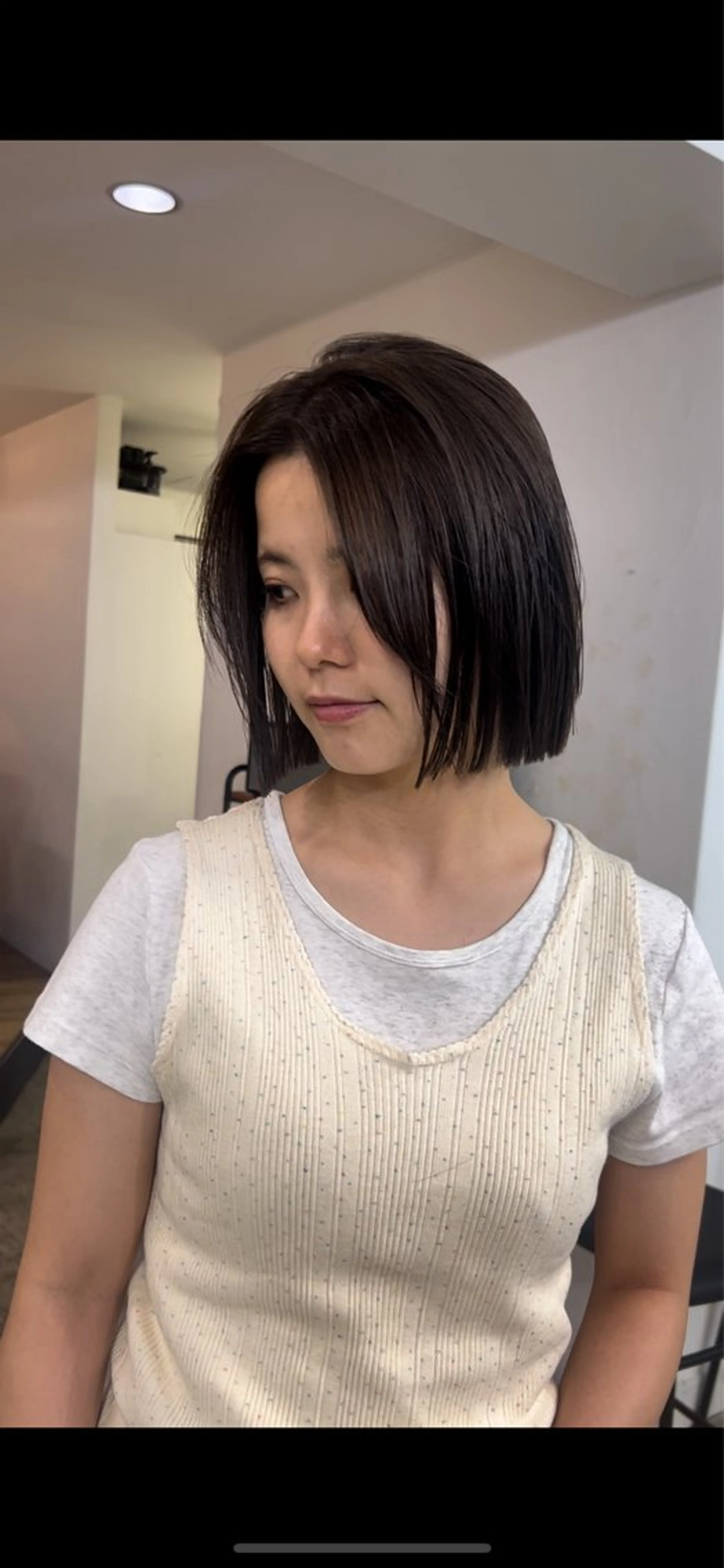 ショート ボブ SCEN所属・田中 千尋のヘアスタイル