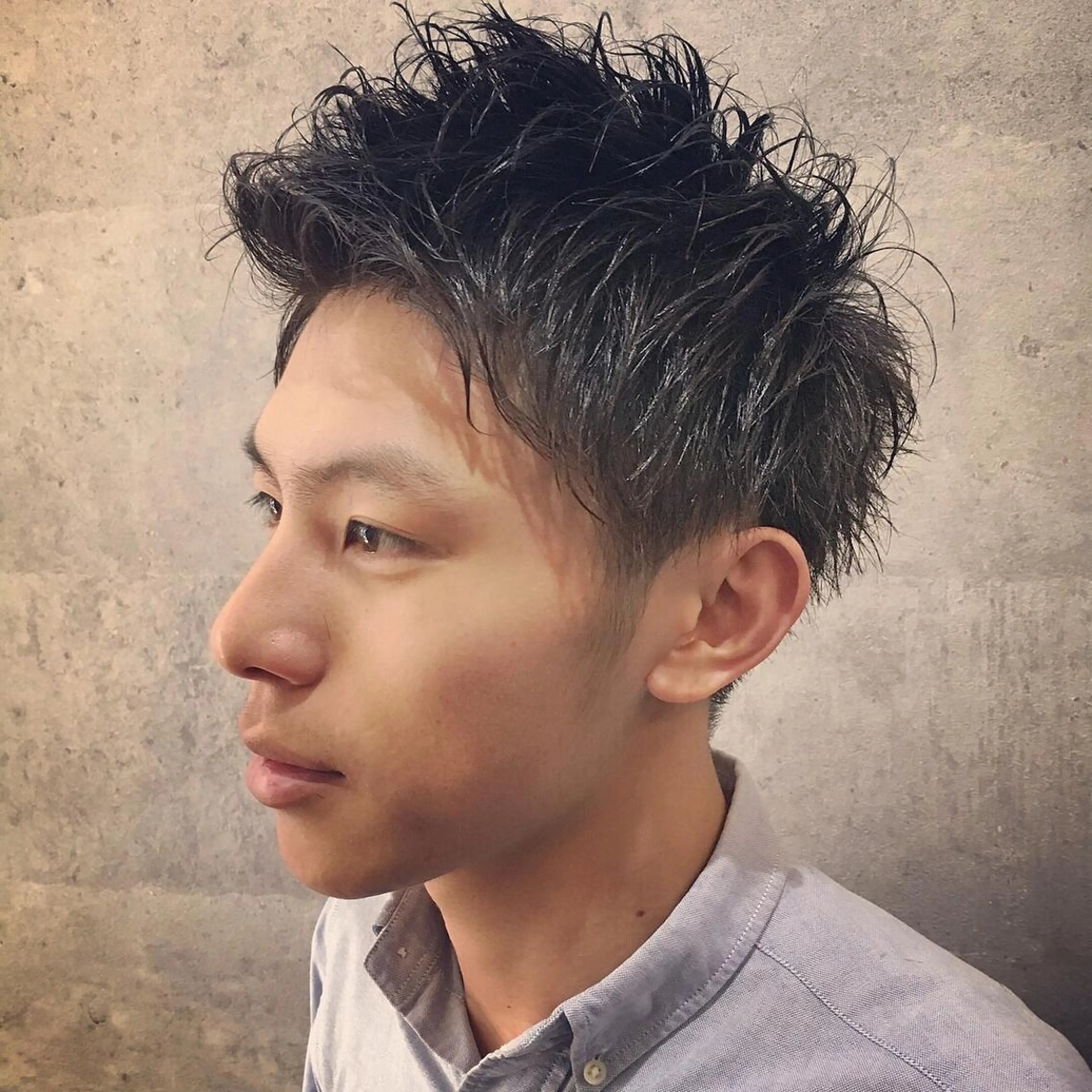 メンズ メンズパーマ A'bbellire所属・田中 裕也のヘアスタイル