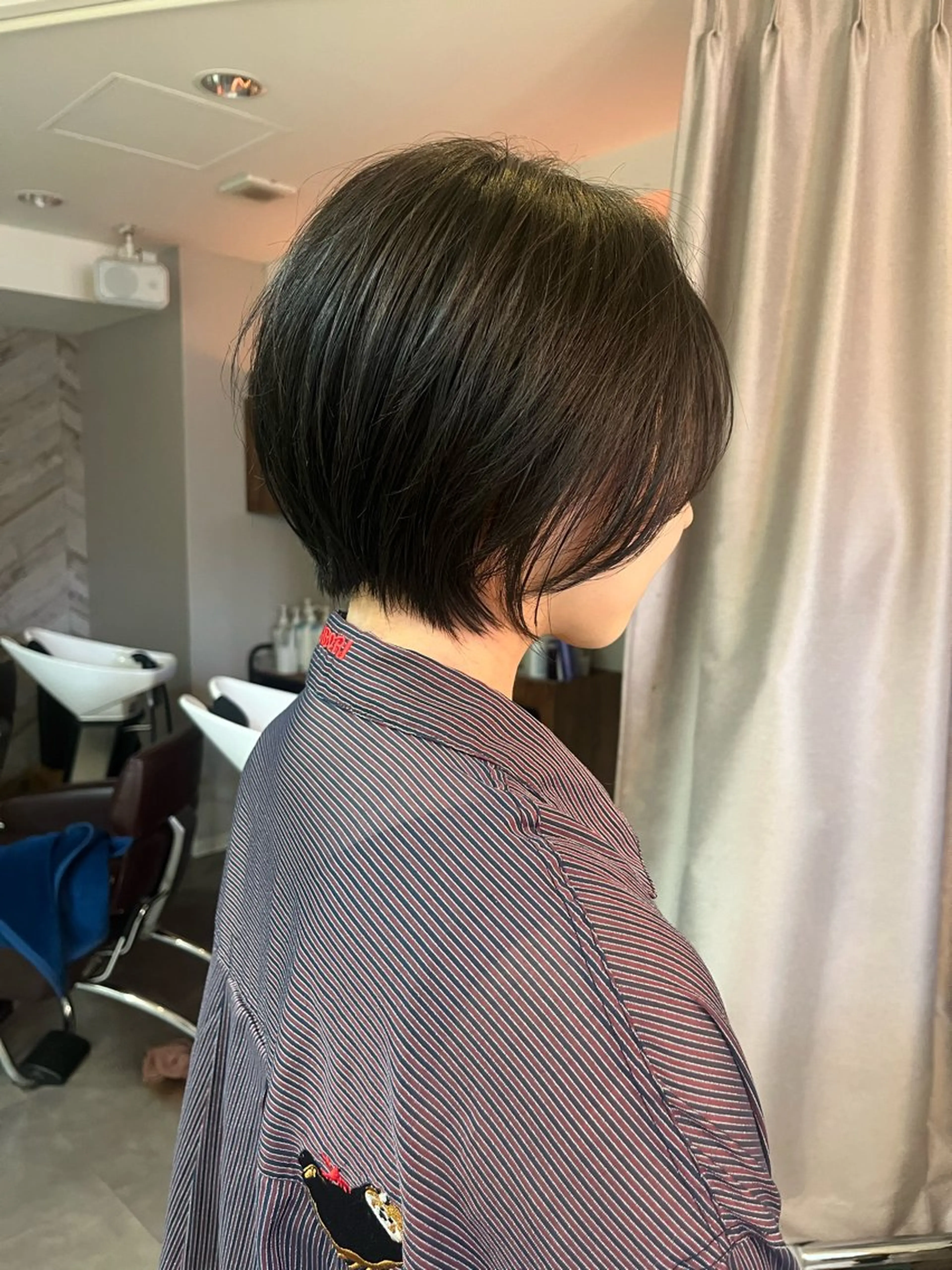 ショート カット ヘアカラー トリートメント emiwo石川町店所属・秋成 慶多のヘアスタイル