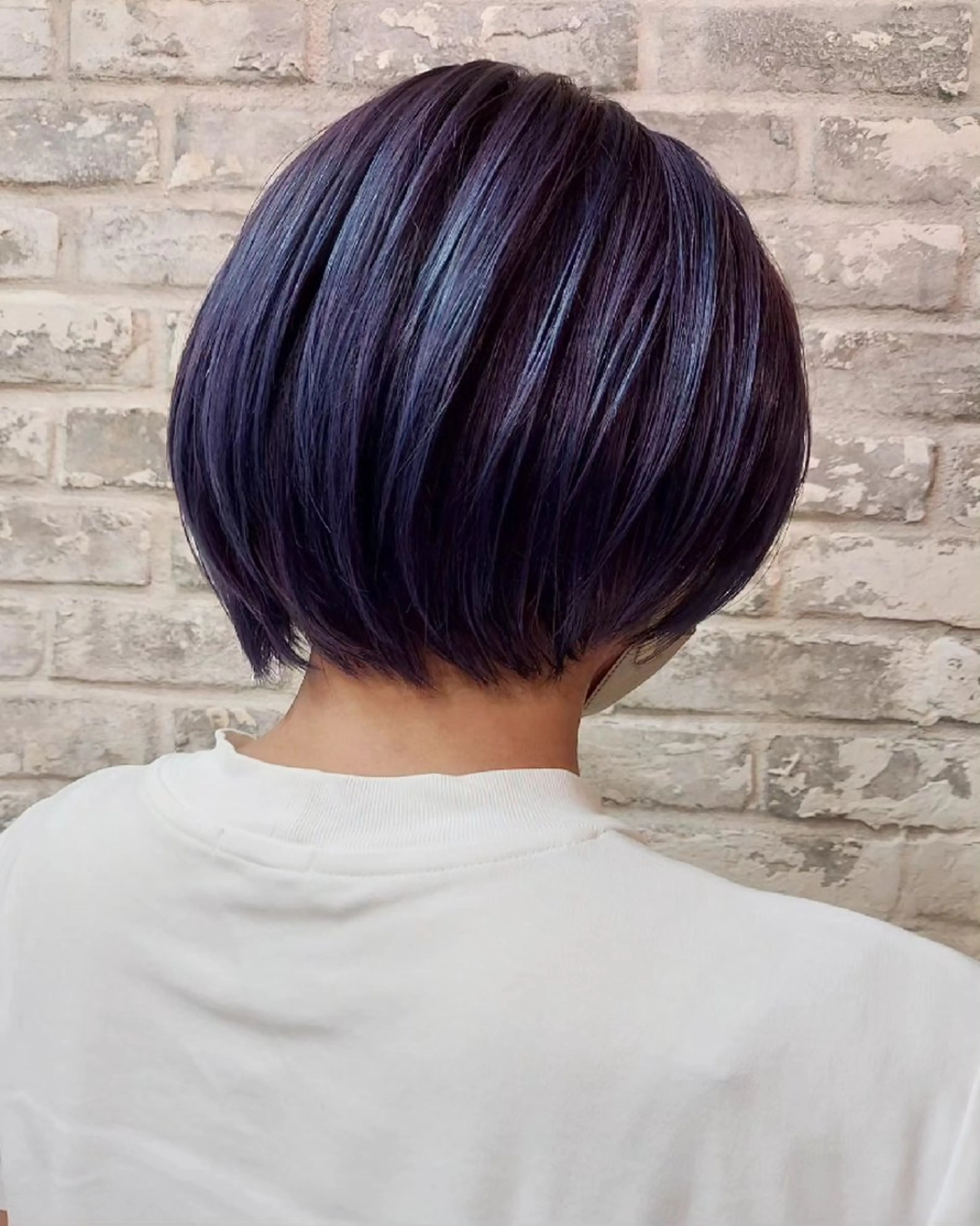ショート カラー ブルーカラー ブルーバイオレット バイオレットカラー ヘアカラー トリートメント grow上野御徒町【グロウ】所属・ブリーチ・ハイトーン 特化🎉内山のヘアスタイル