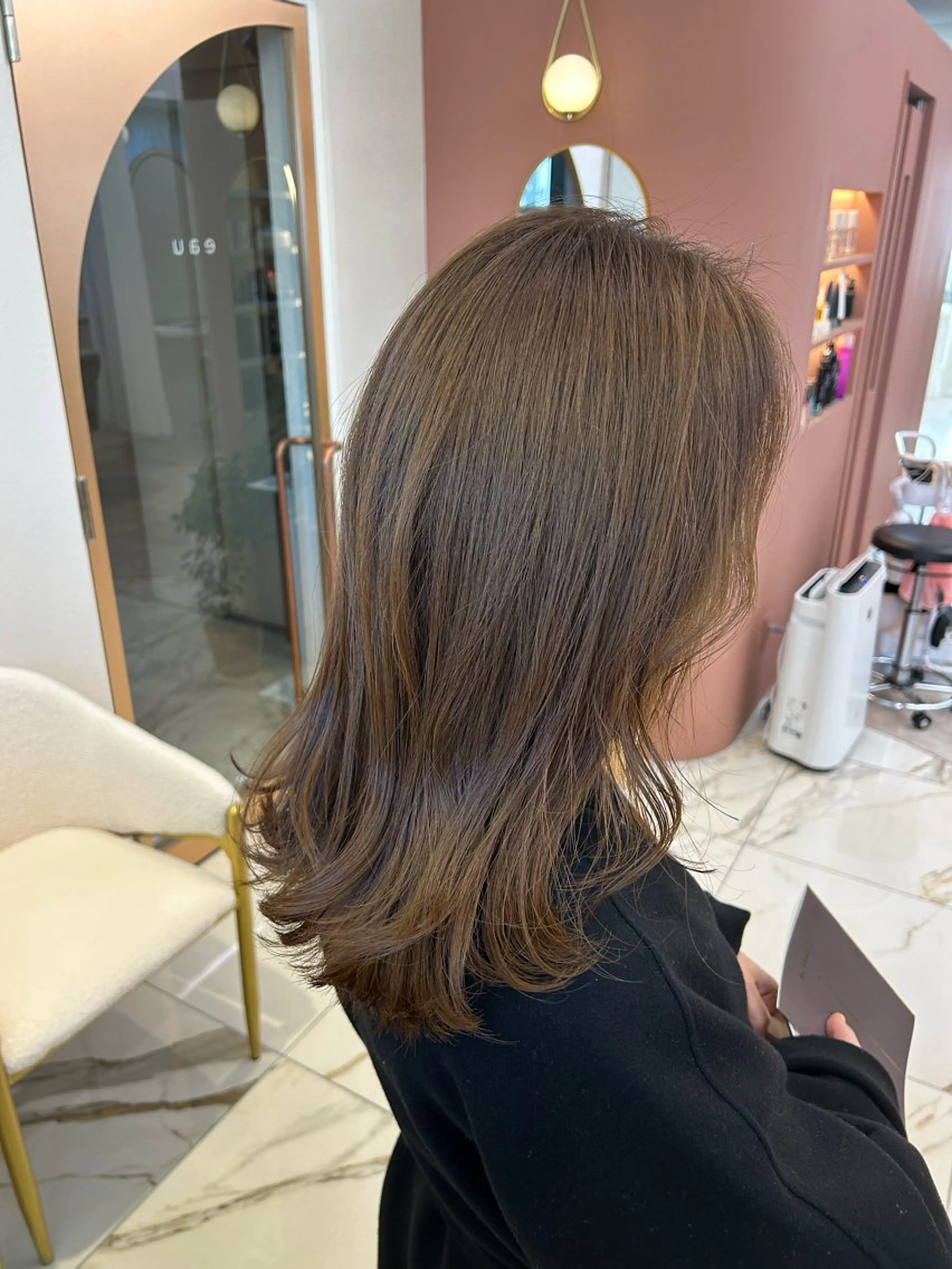 ロング カラー カット ヘアカラー トリートメント 佐合 梨花 / ｅａｕ〈オー〉のヘアスタイル