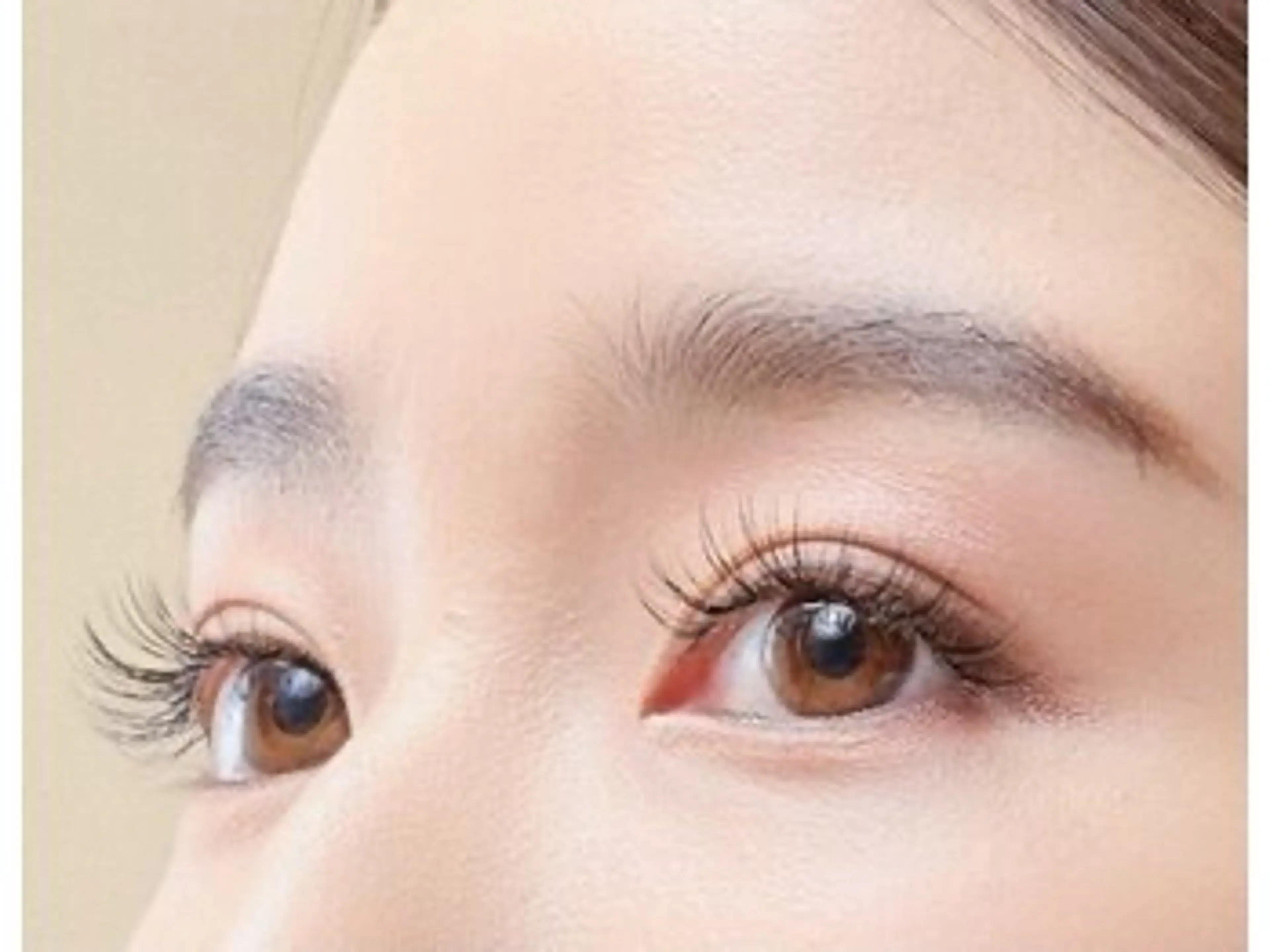 マツエク(オフ込み)120本練習モデルの写真