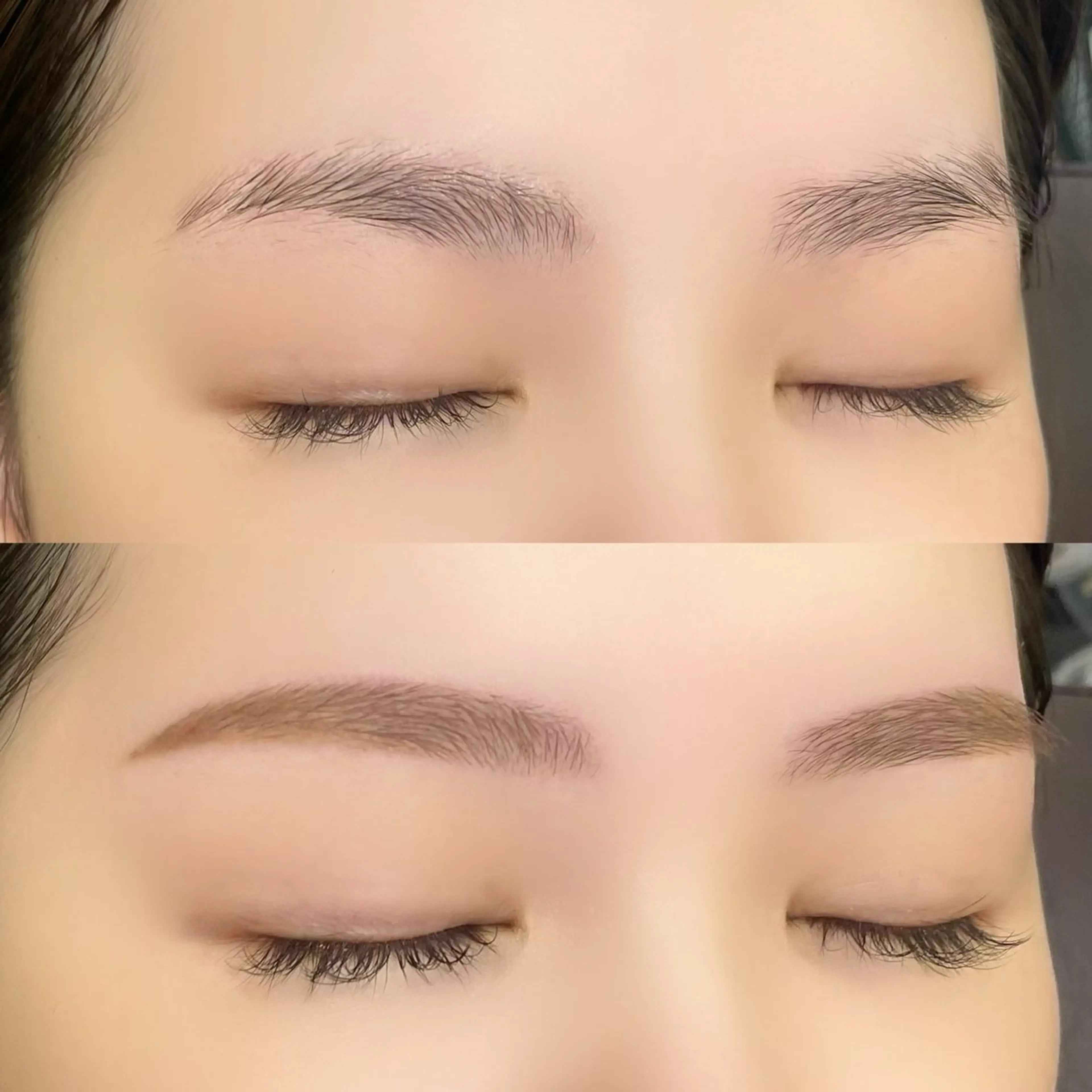 アイブロウ ワックス脱毛 佐々木🪽‪ 《まつ毛パーマ》のマツエク・マツパデザイン