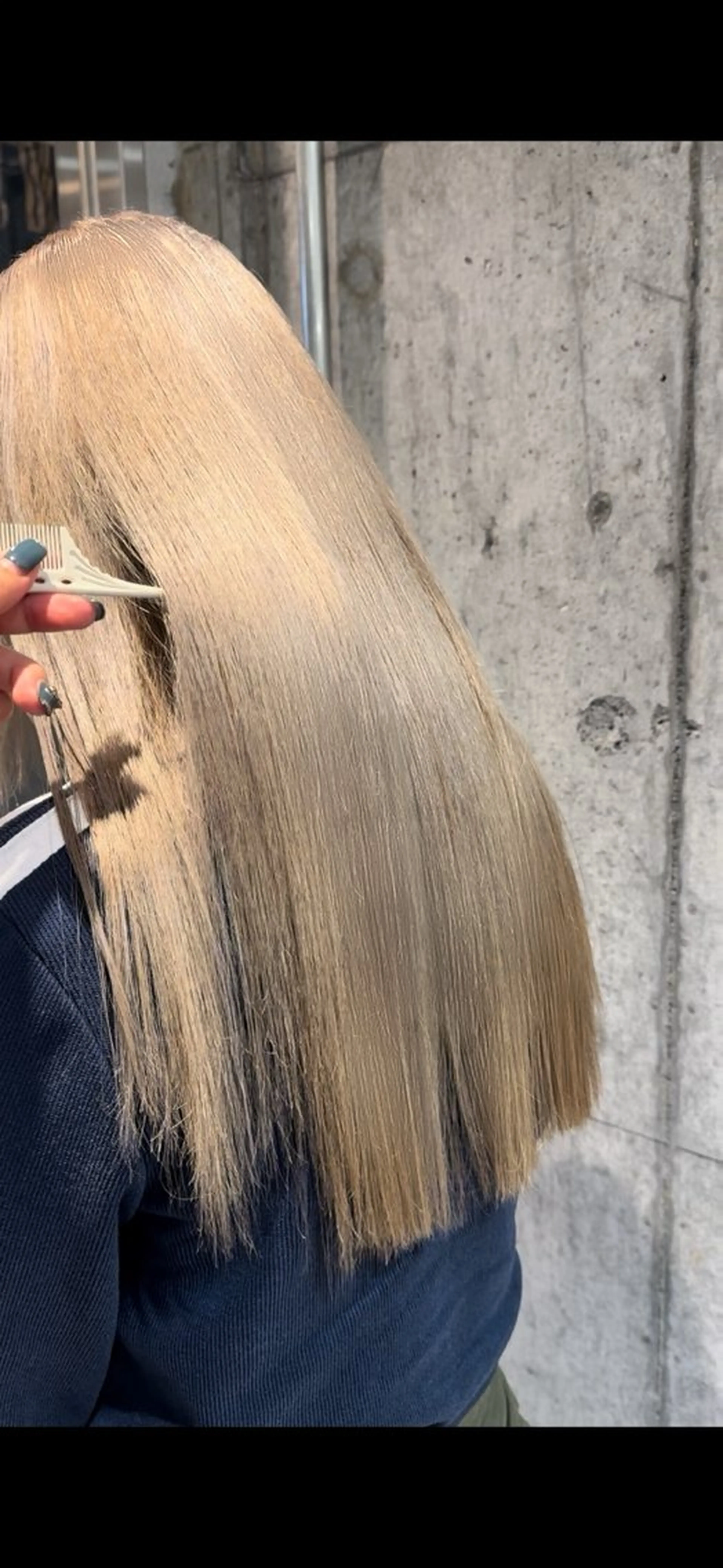 ロング カラー ヘアカラー トリートメント ヘアセット 高円寺/艶カラー/ レイヤーカットのヘアスタイル