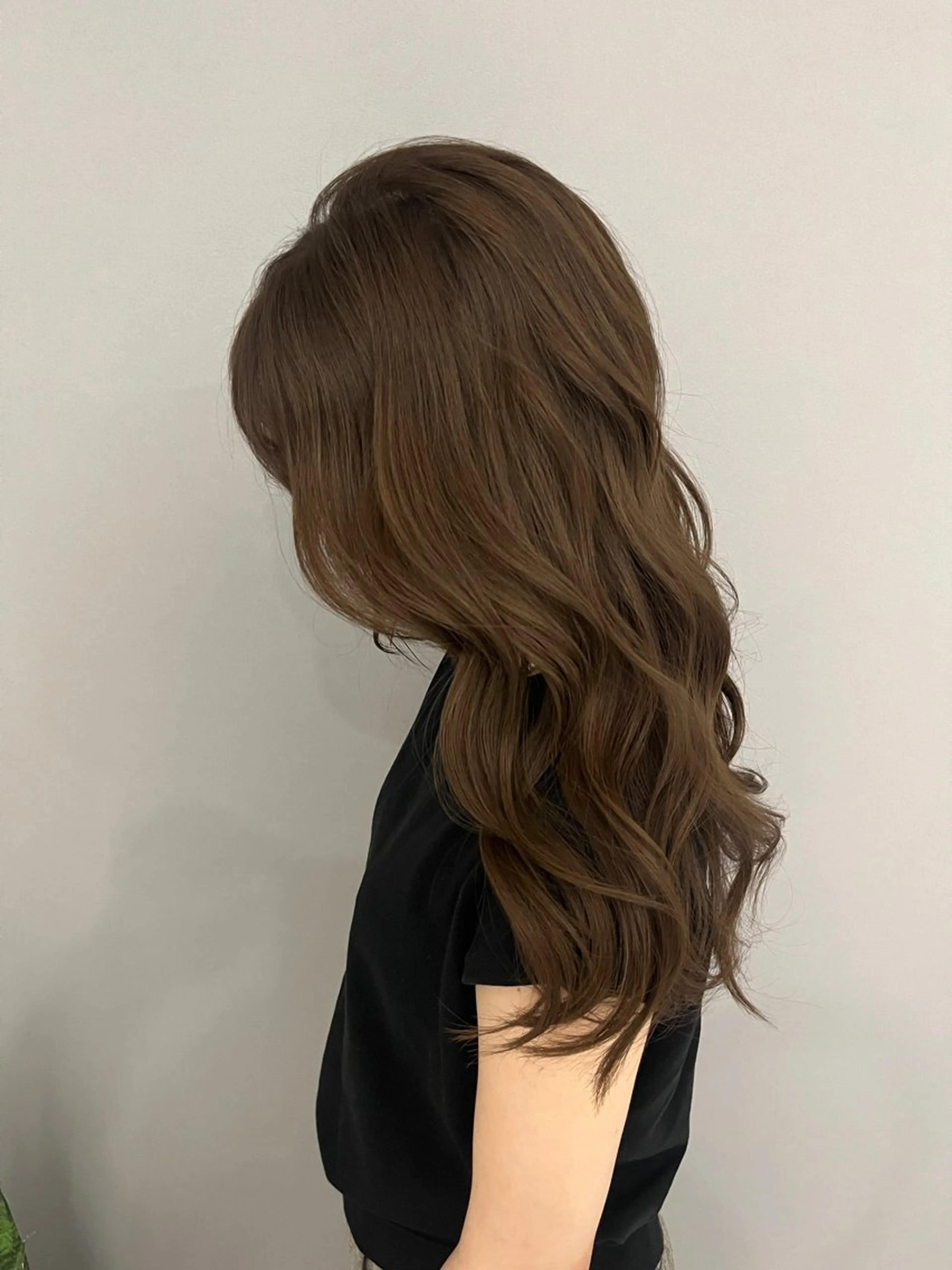 セミロング ヘアカラー トリートメント 坂本 理輝のヘアスタイル