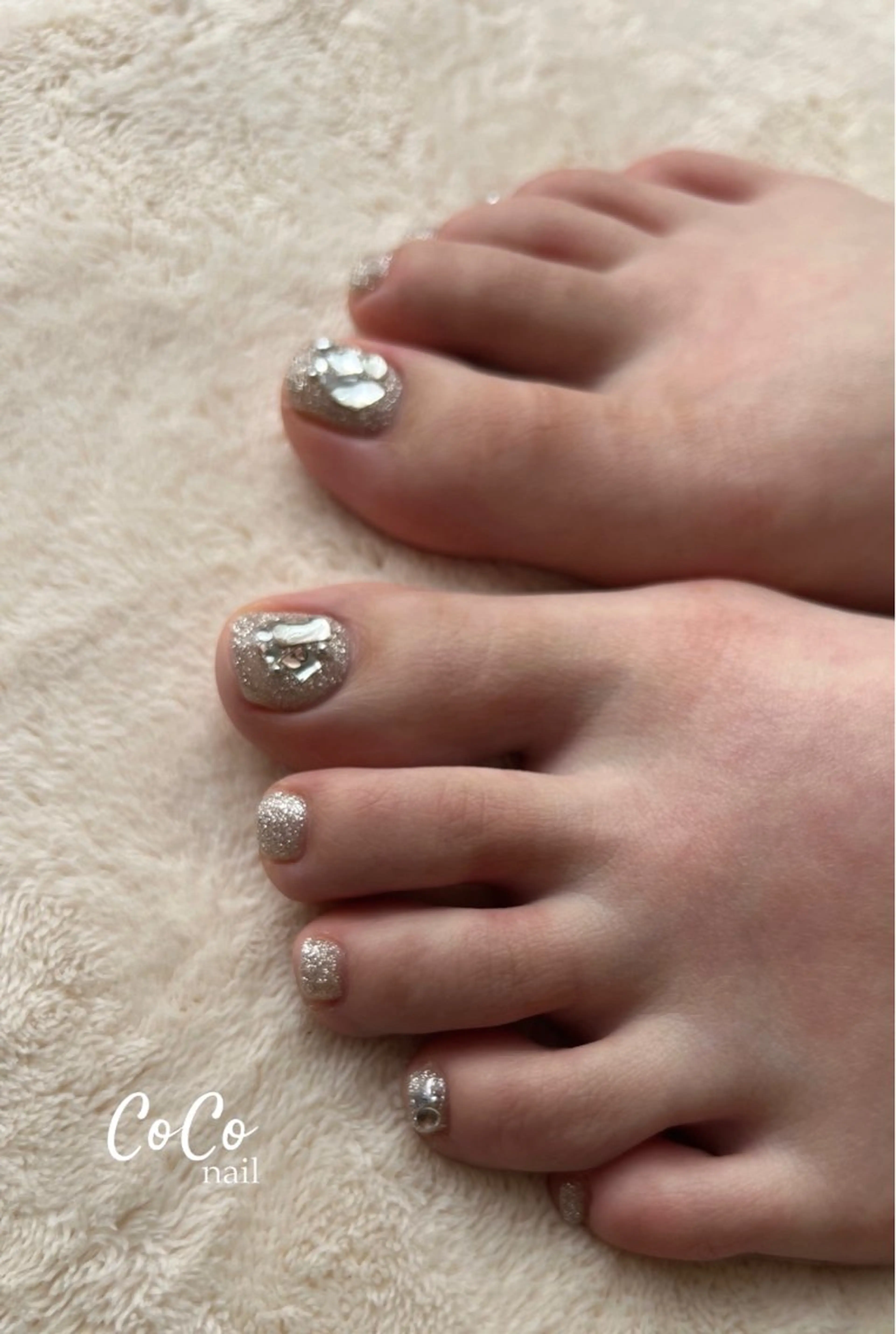 ネイル フットネイル coco nailのネイルデザイン