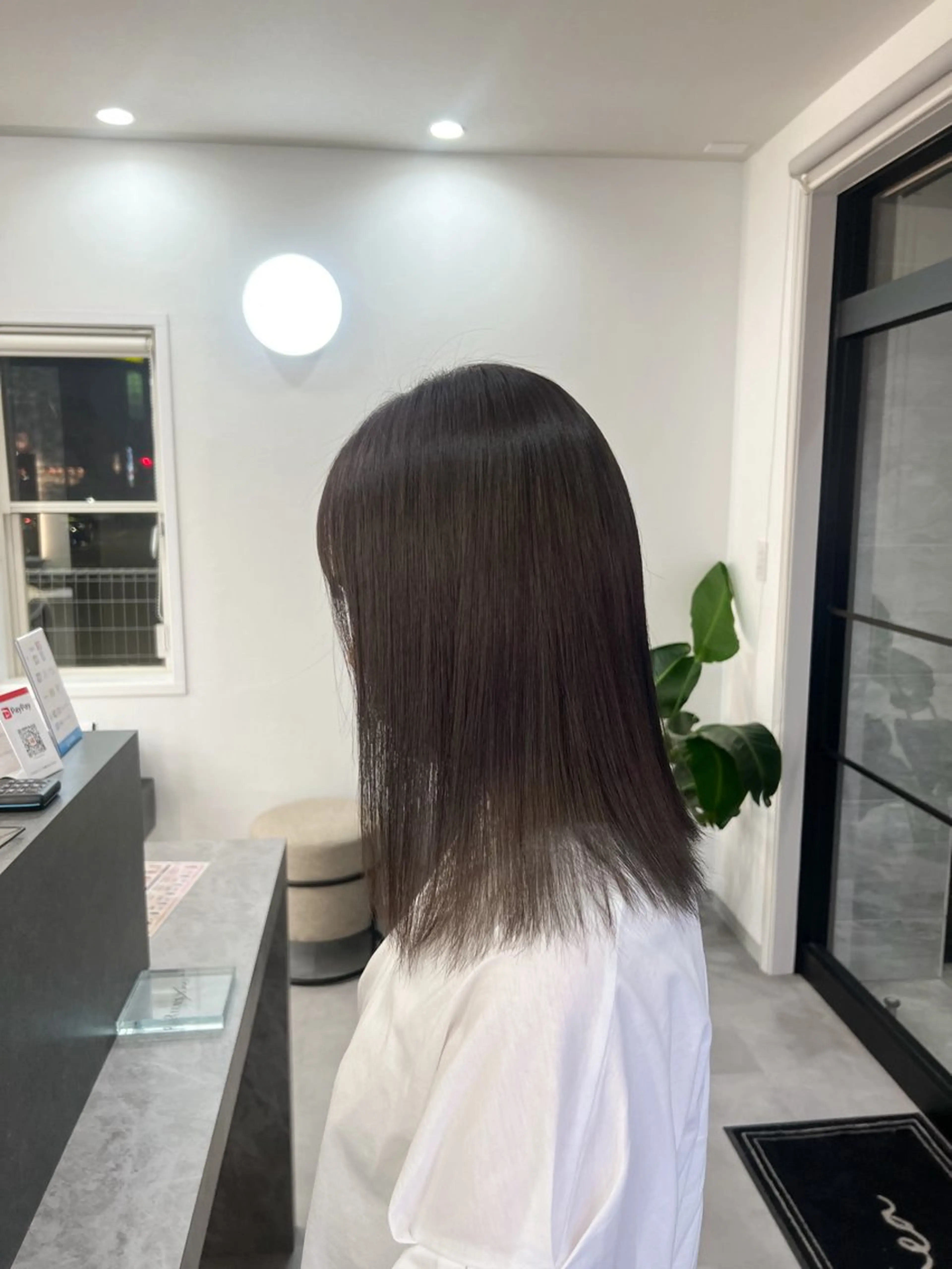 セミロング RIENS Xrea nanamiのヘアスタイル