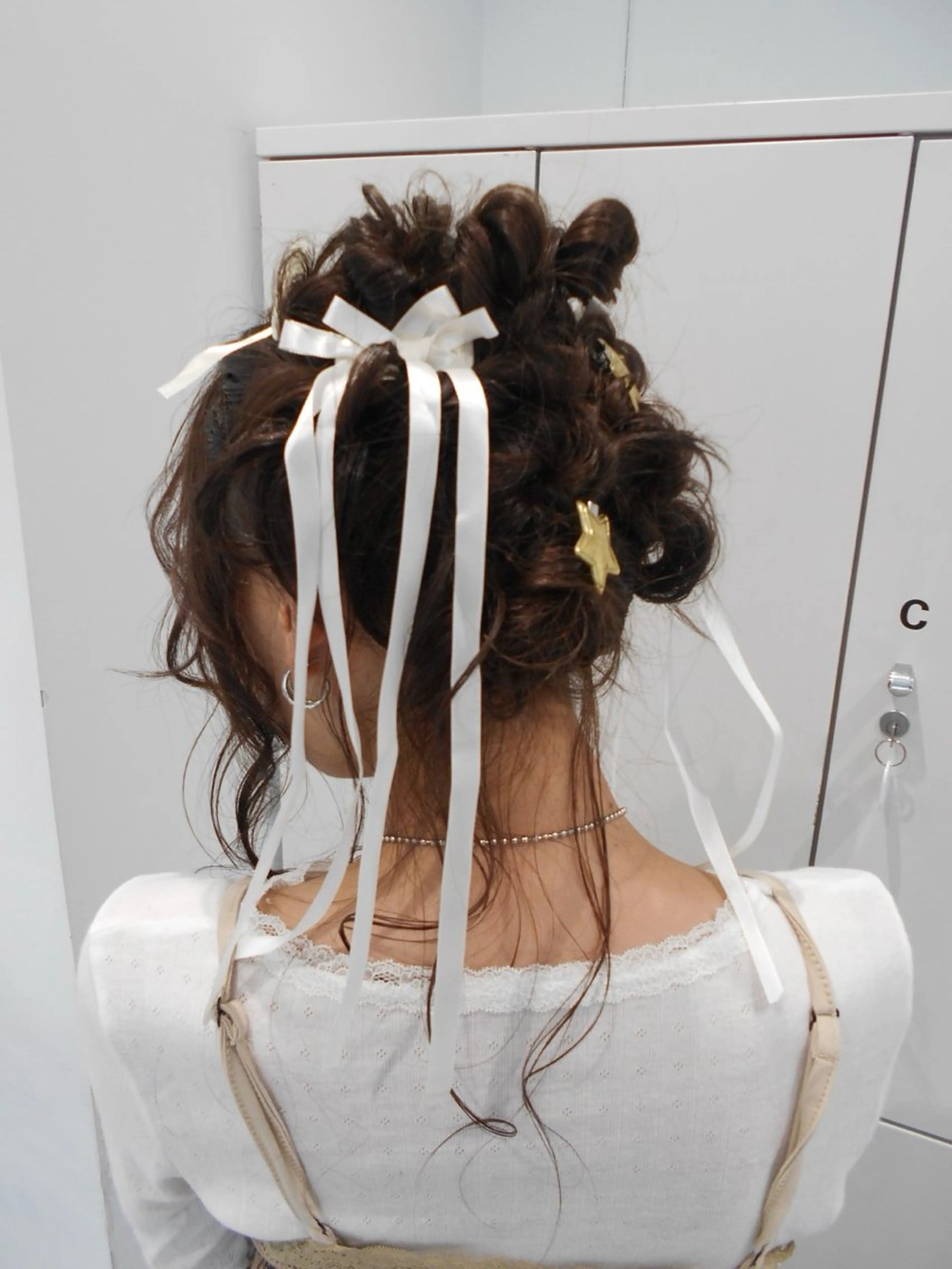 ロング ヘアアレンジ 浴衣 成田 瑠衣のヘアスタイル