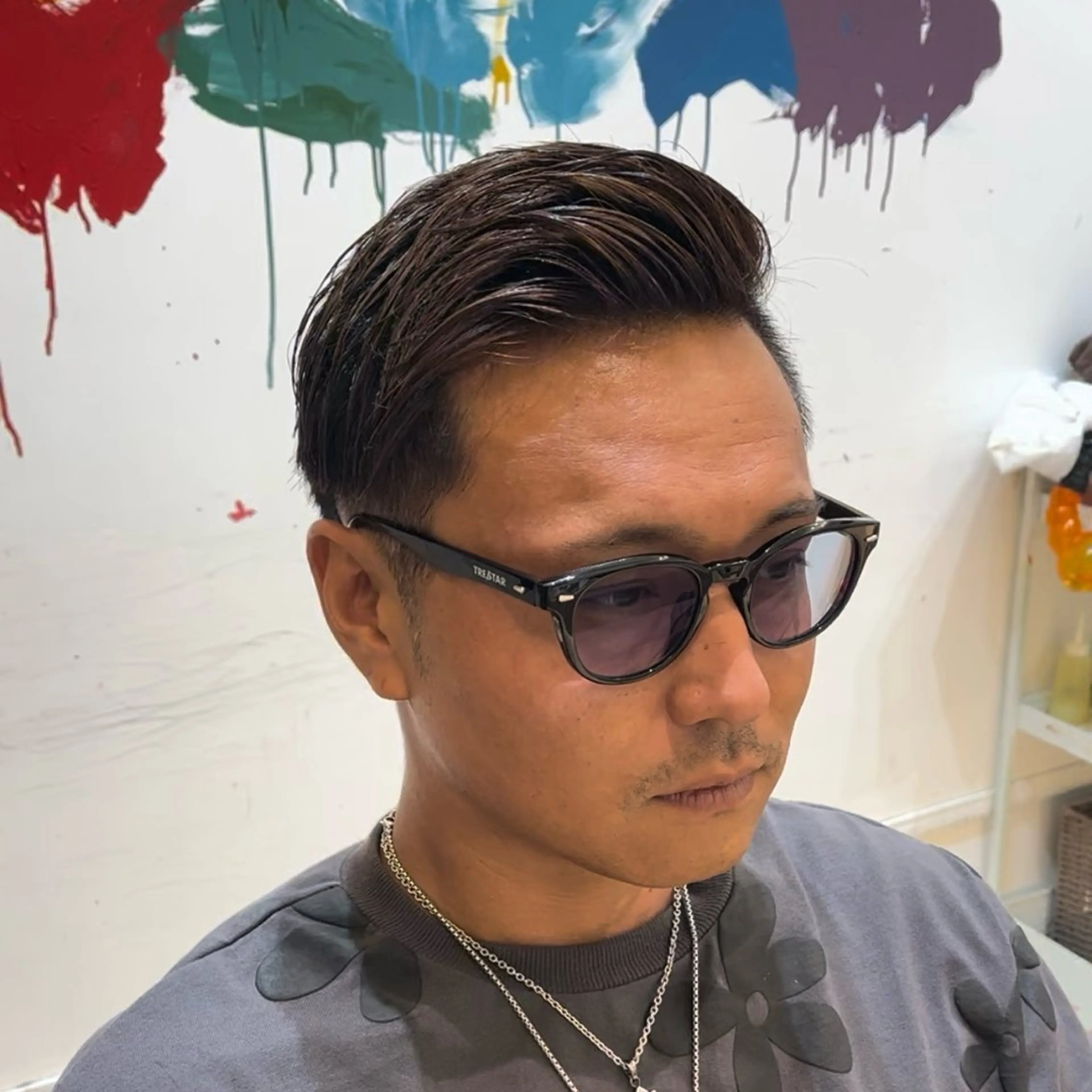 メンズ カット GISELA サリナのヘアスタイル