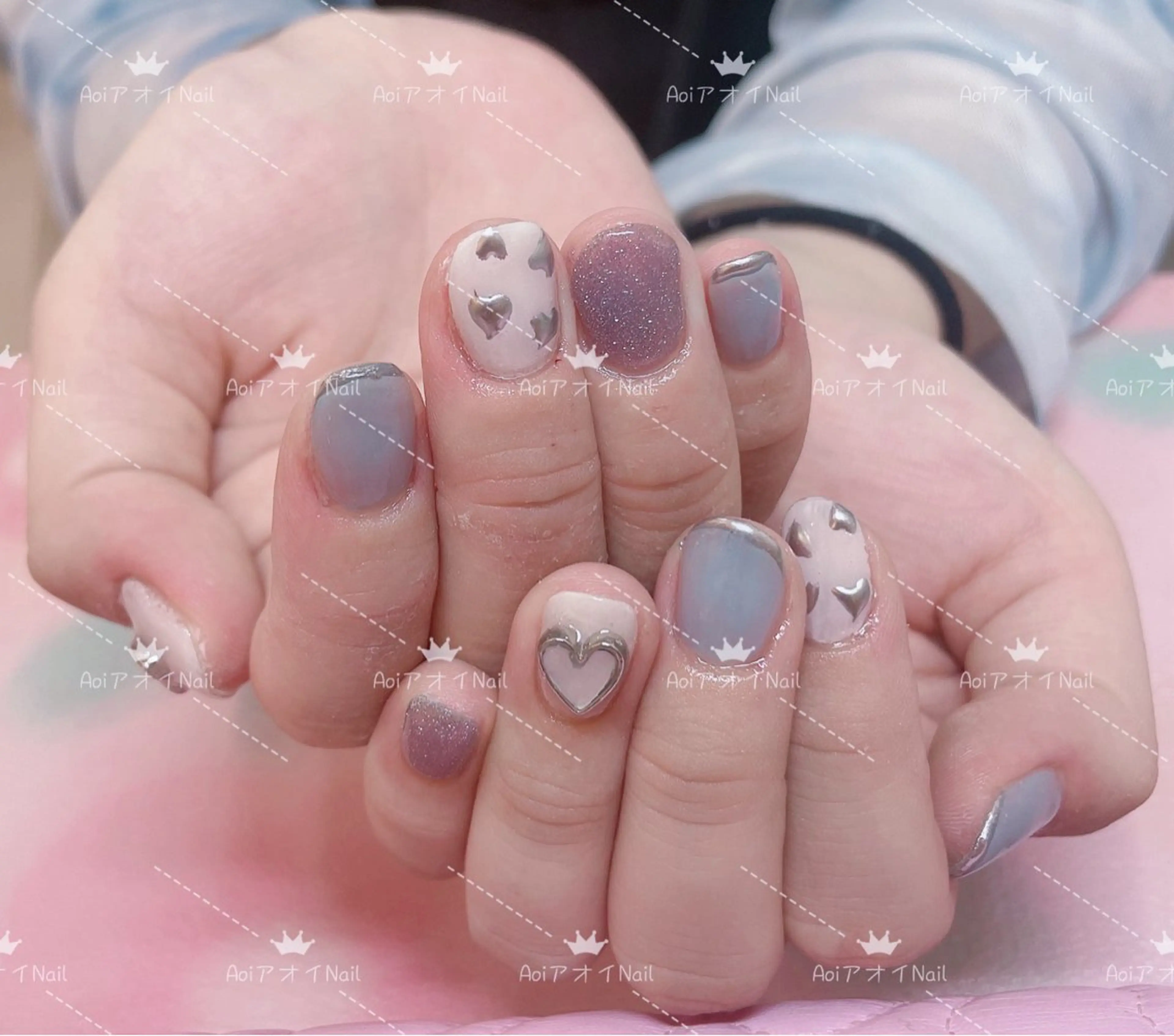 ネイル LEDアイラッシュ ∩_∩アオイのマツエク・マツパデザイン