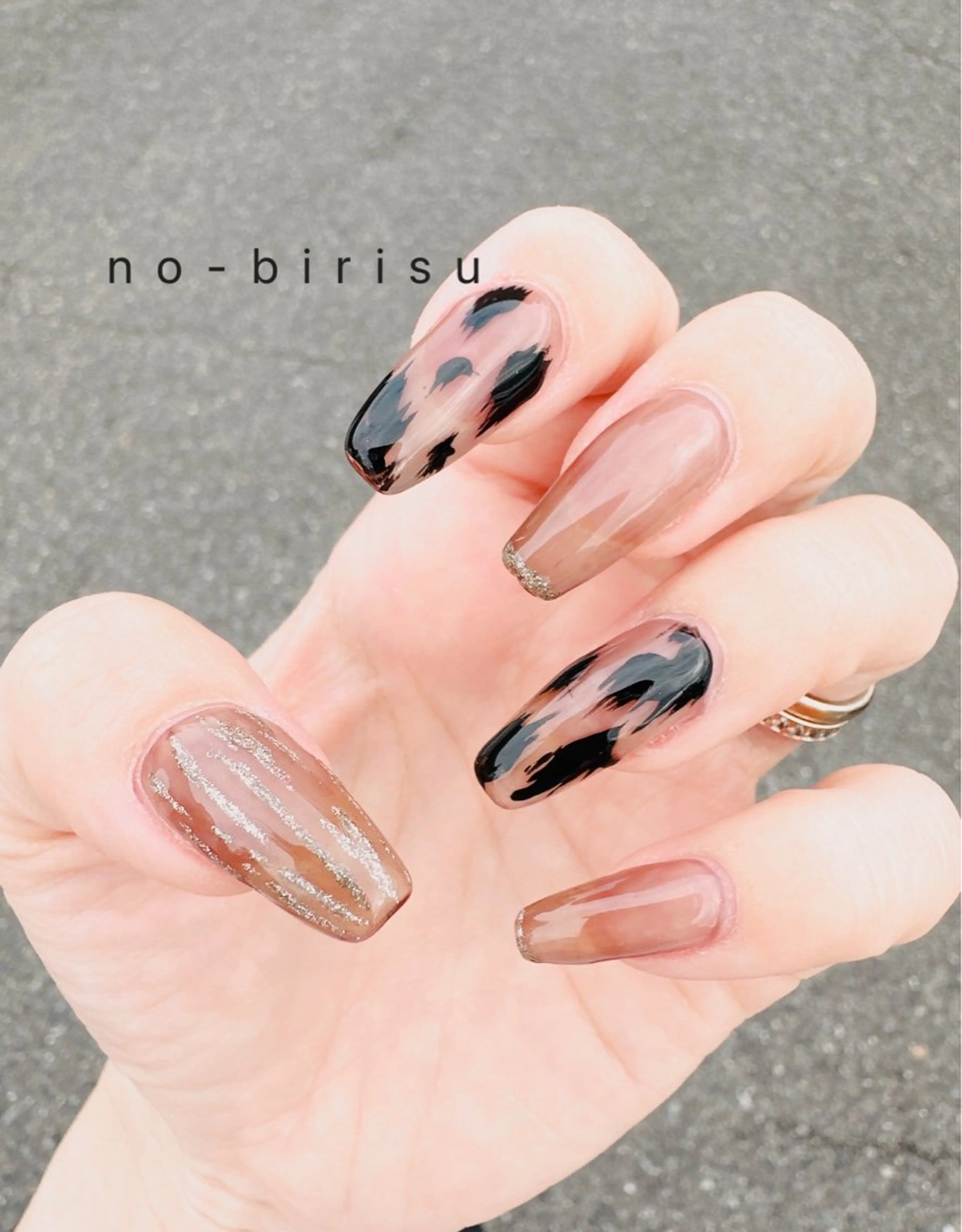 ネイル ハンドネイル no-birisu nailのネイルデザイン