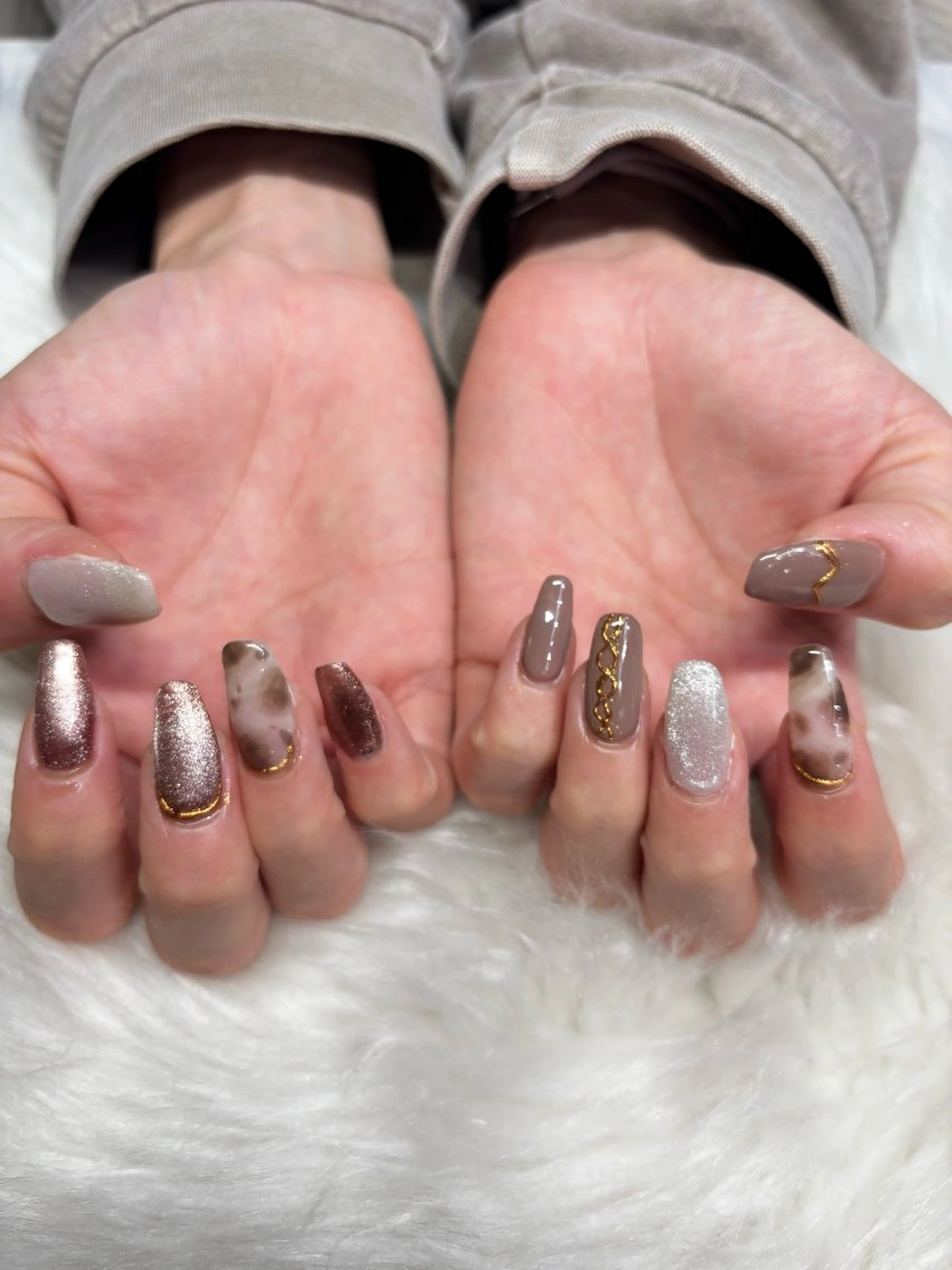 ネイル ハンドネイル 長坂 若菜のネイルデザイン