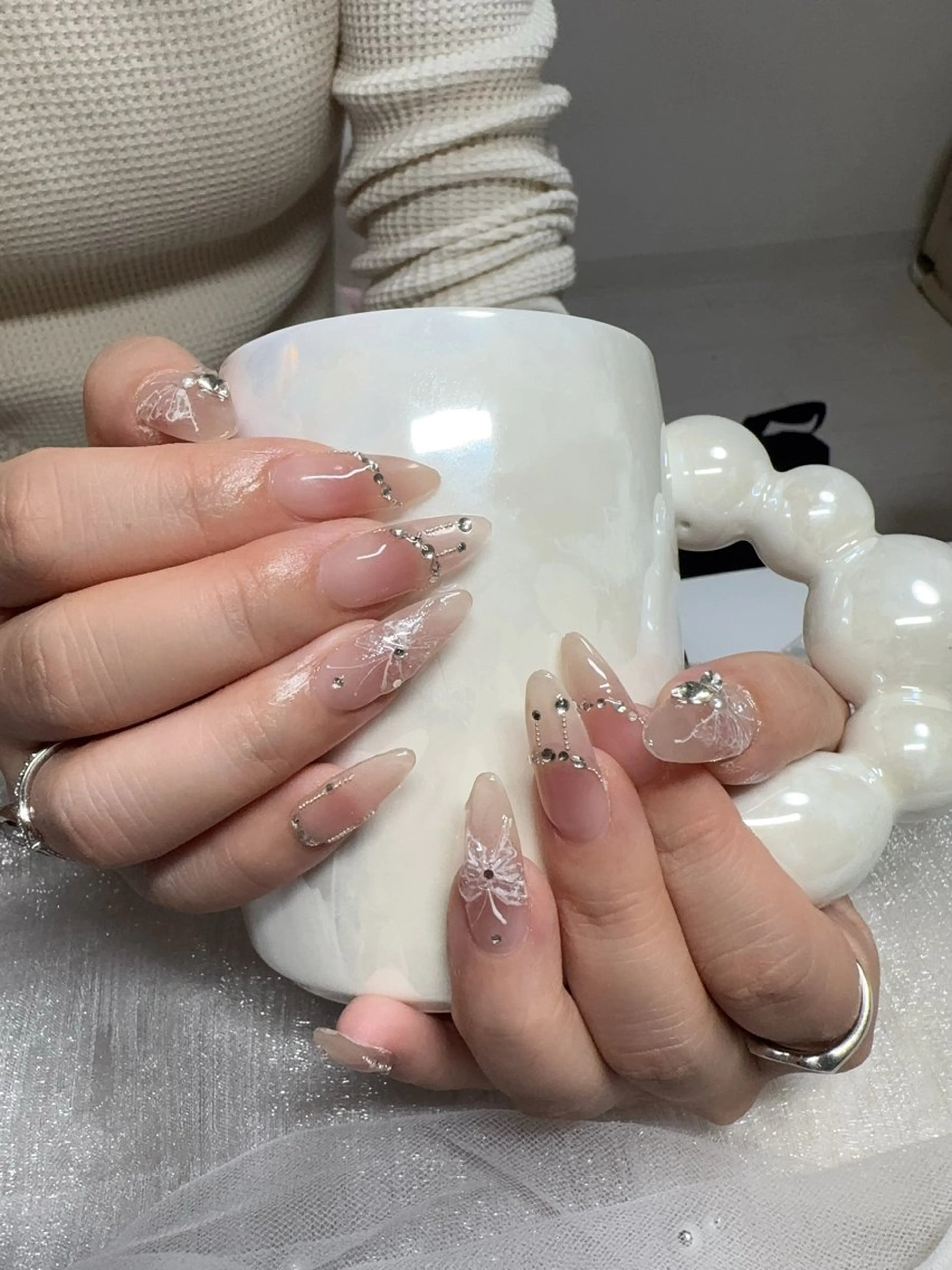 ネイル ワンホンネイル ハンドネイル ＆ME アンドミーのネイルデザイン