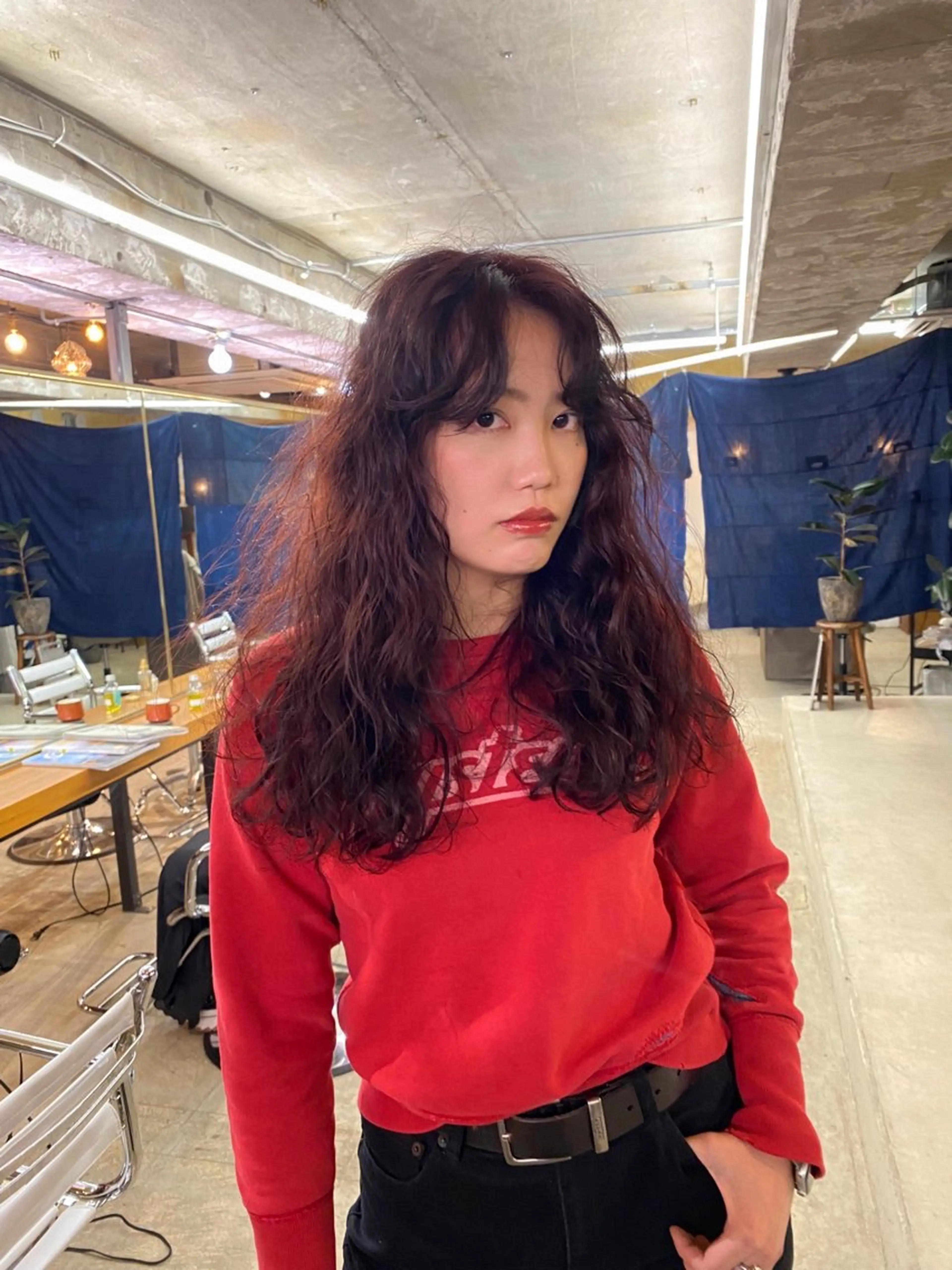 セミロング カラー パーマ カット ヘアカラー パーマ GATTACA所属・KEI gattacaのヘアスタイル