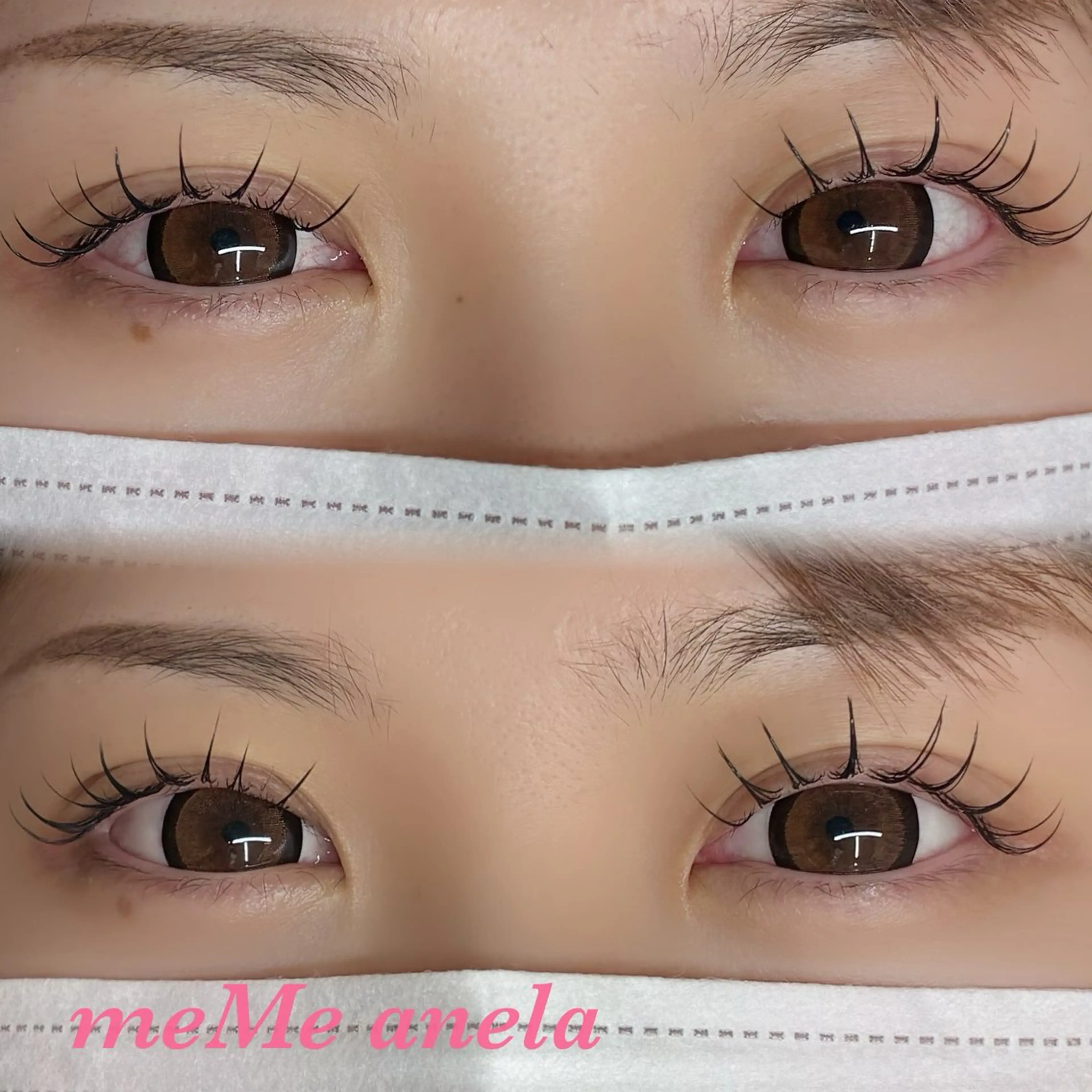 【前日、当日限定クーポン】エクステ+まつげパーマ 120本つけ放題の写真