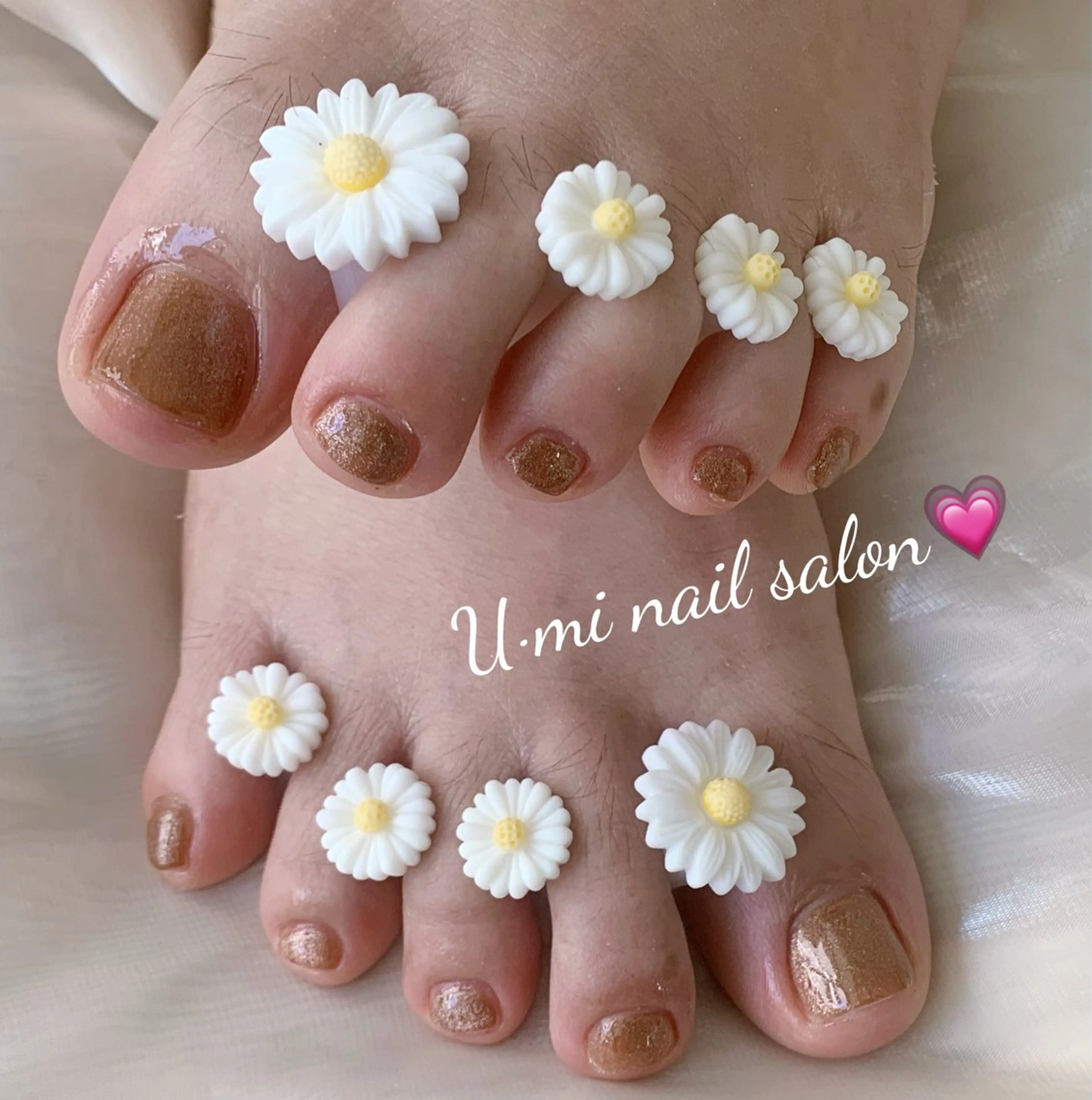 ネイル フットネイル マグネットネイル マグネットワンカラー ワンカラーネイル U·Mi nail salon所属・U·Mi 容のネイルデザイン