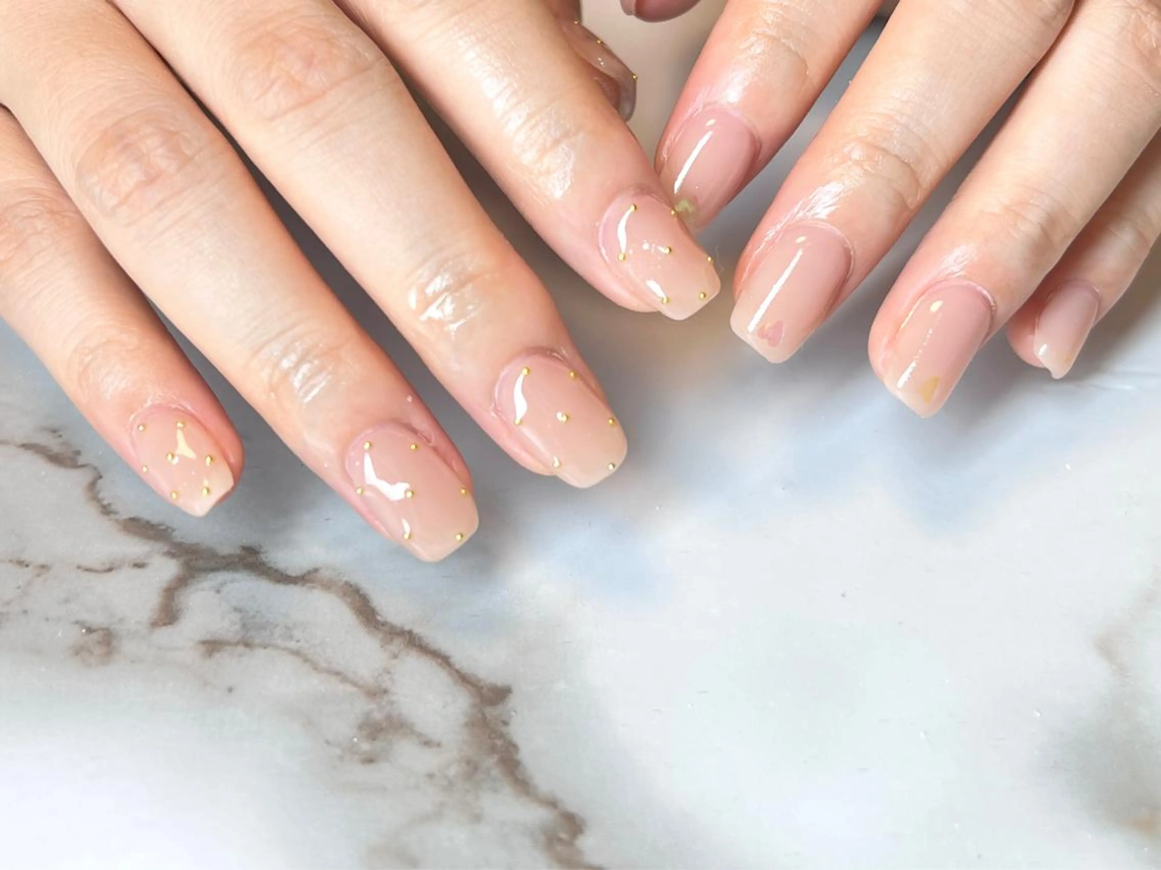 セミロング ネイリスト シンのネイルデザイン