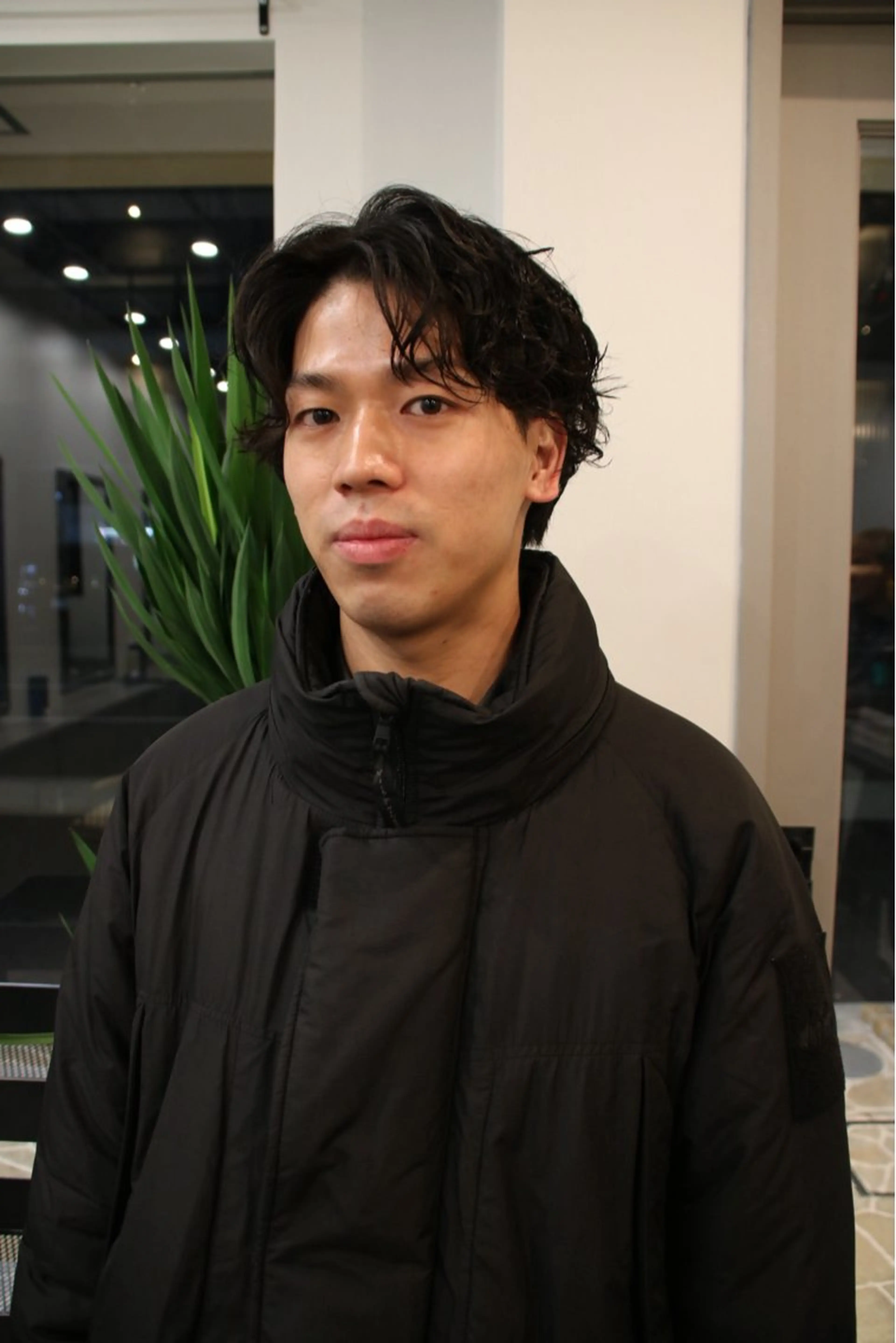 ショート パーマ メンズ メンズパーマ カット パーマ トリートメント dogstar小林諒 レイヤー/ブリーチのヘアスタイル
