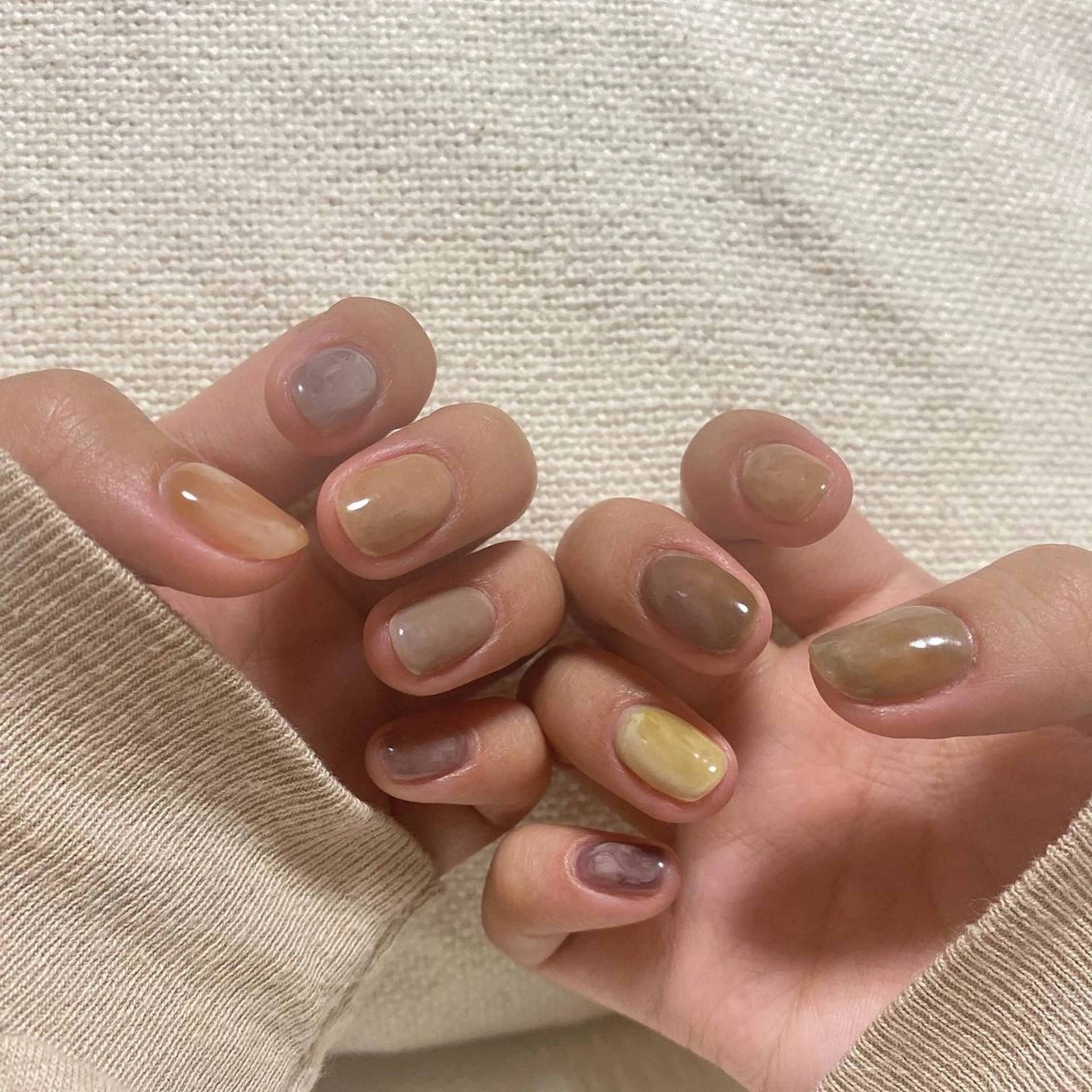 ネイル ニュアンスネイル atelier moamのネイルデザイン