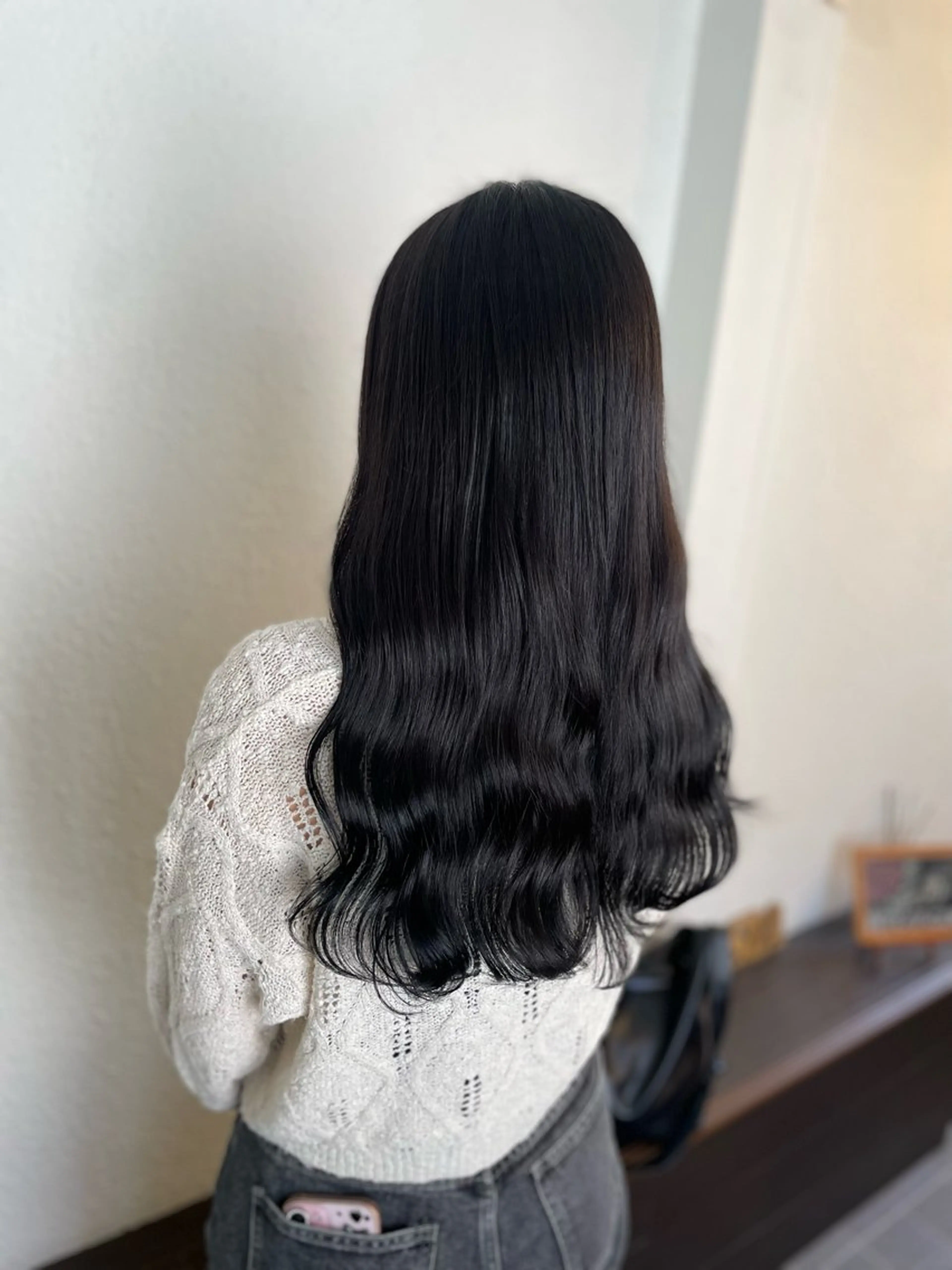 ロング カラー カット ヘアカラー 縮毛矯正 艶・暖色カラー/ メンズ/名駅/ユキハのヘアスタイル