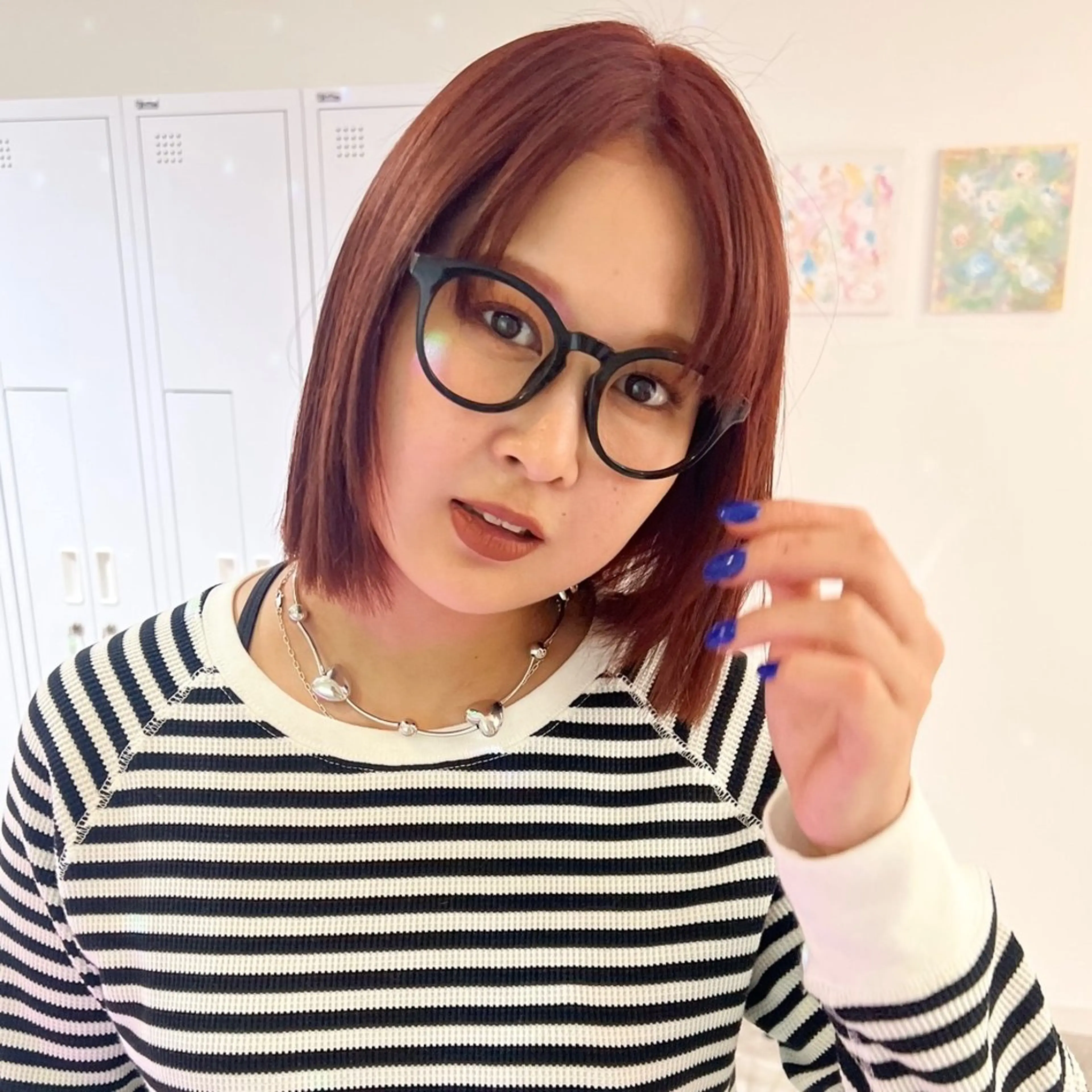 ミディアム カラー ヘアカラー トリートメント 🎀ダブルカラー/ ピンク×ガーリー🎀のヘアスタイル