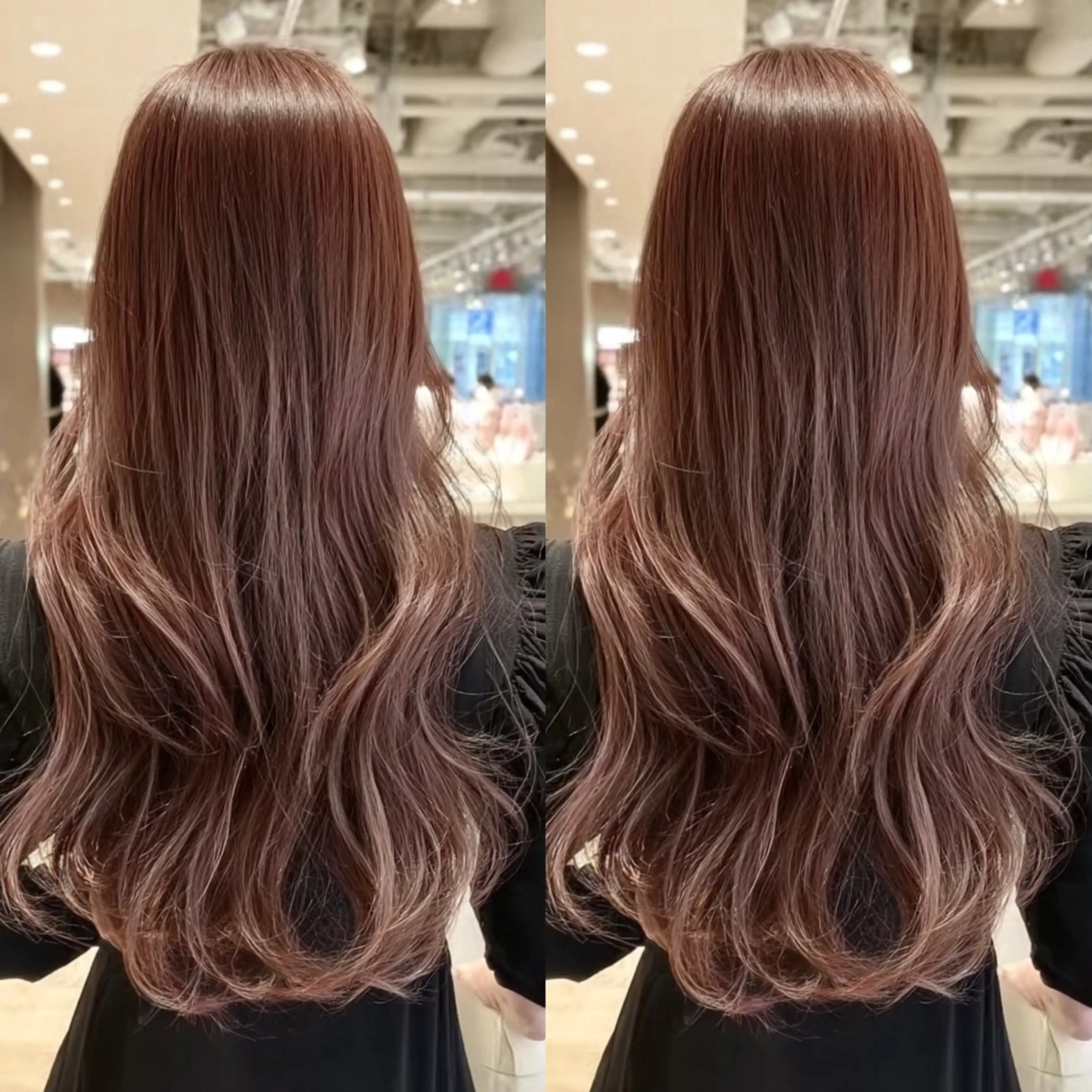 ロング ヘアカラー 艶カラー🦄 アヤナのヘアスタイル