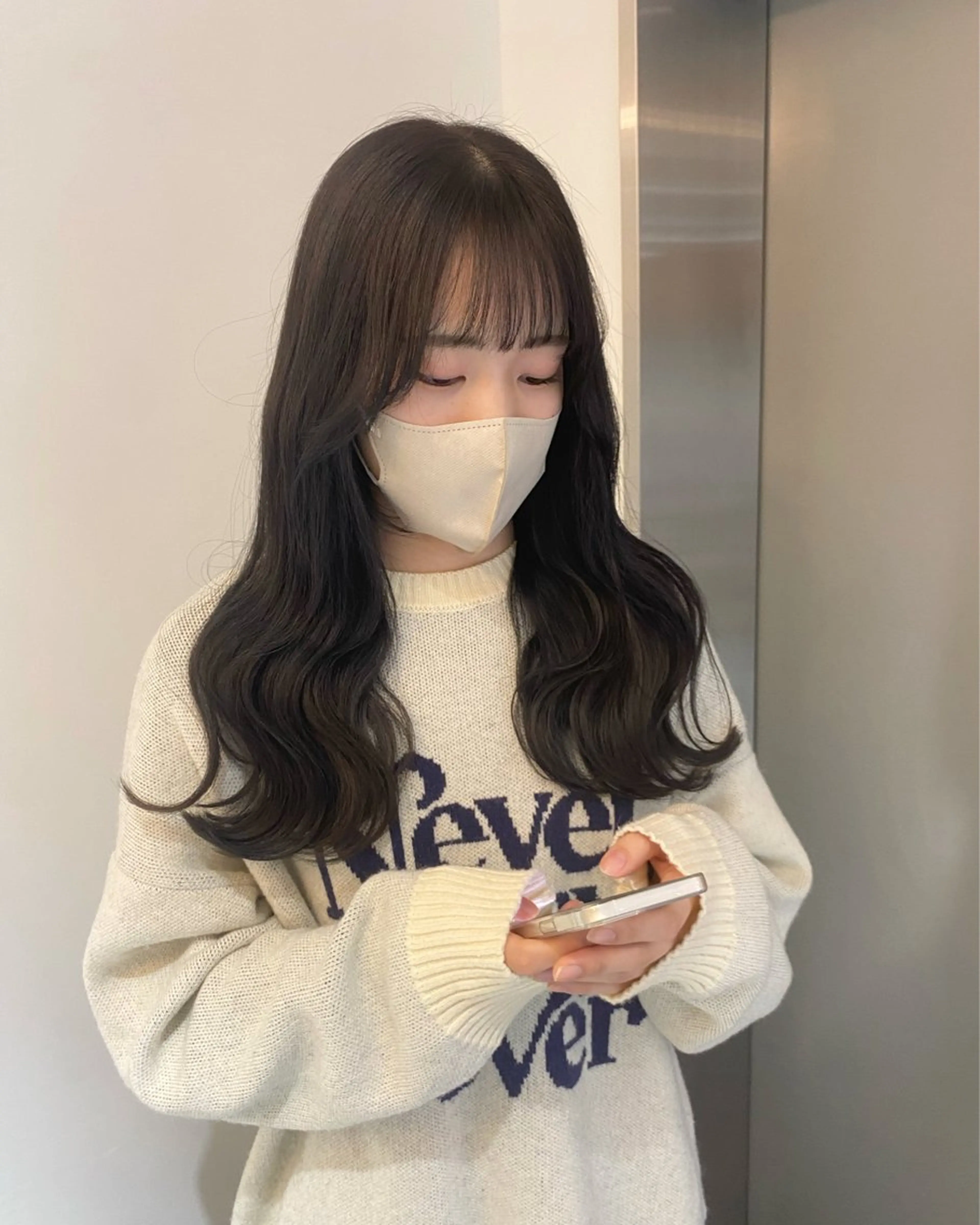 ロング カラー 広島/わかな/ヘア セット/オリーブのヘアスタイル