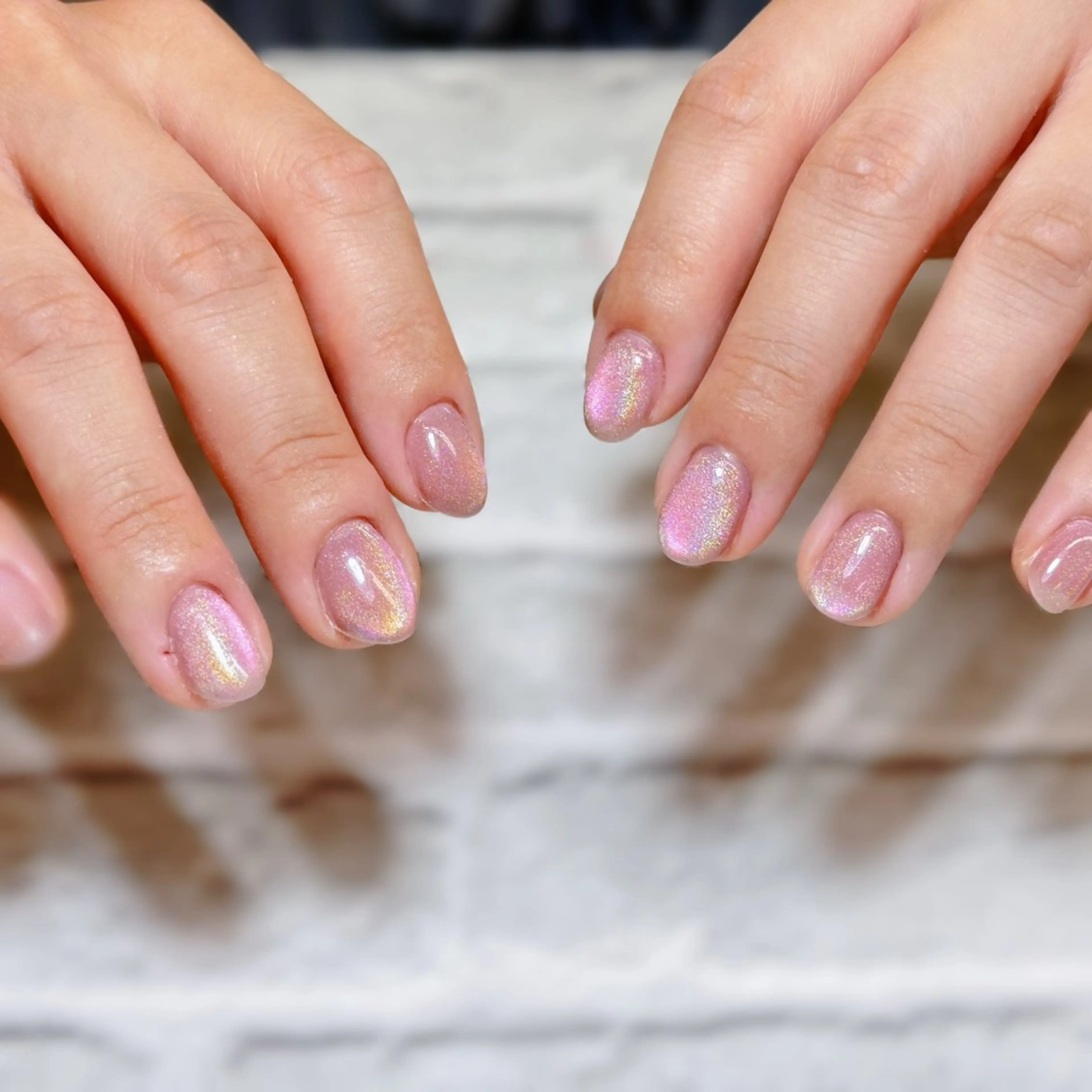 ネイル マグネットネイル マグネットワンカラー ワンカラーネイル Alisa nail Rinのネイルデザイン