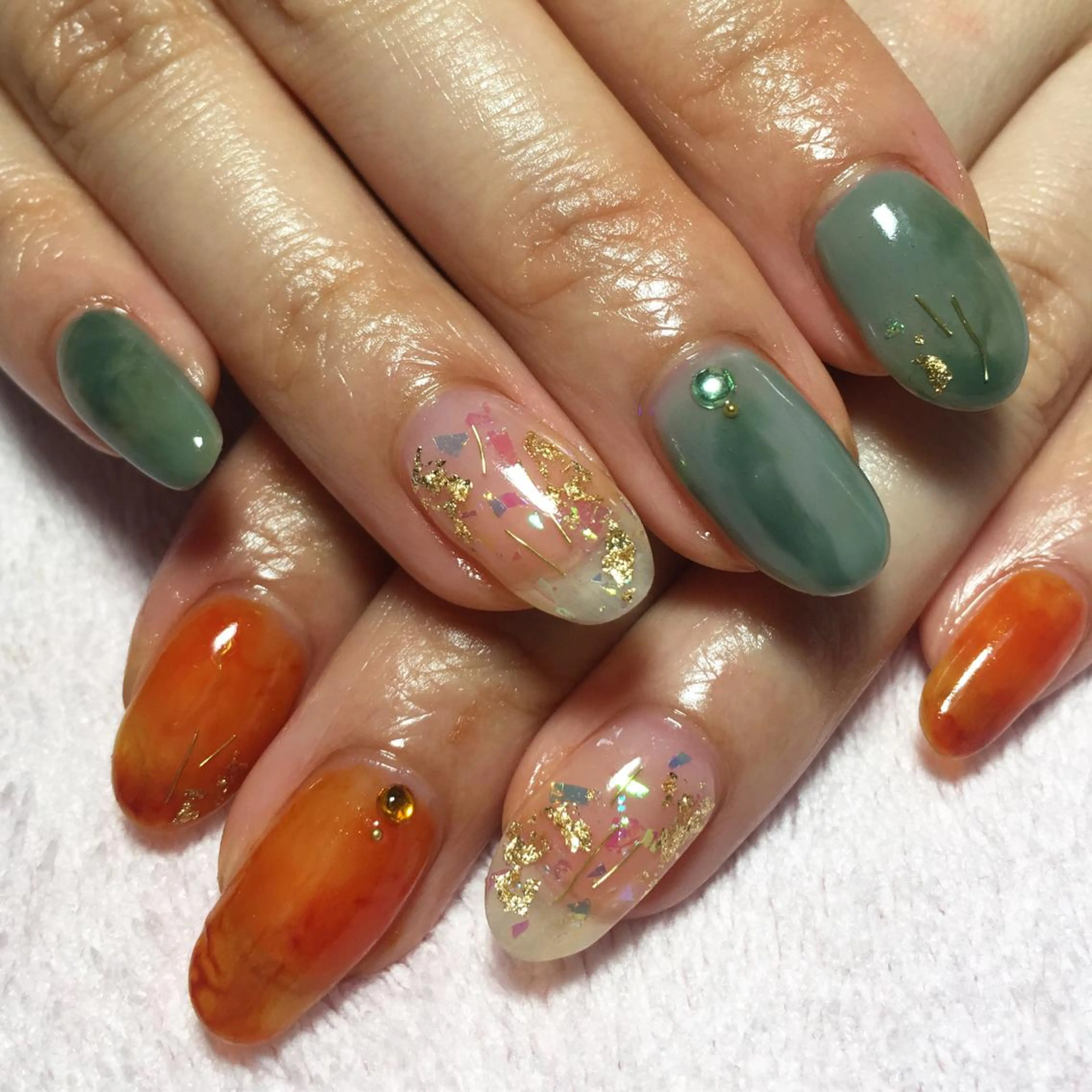 ネイル SAN PERSONAL BEAUTY所属・SAN Natsumiのネイルデザイン
