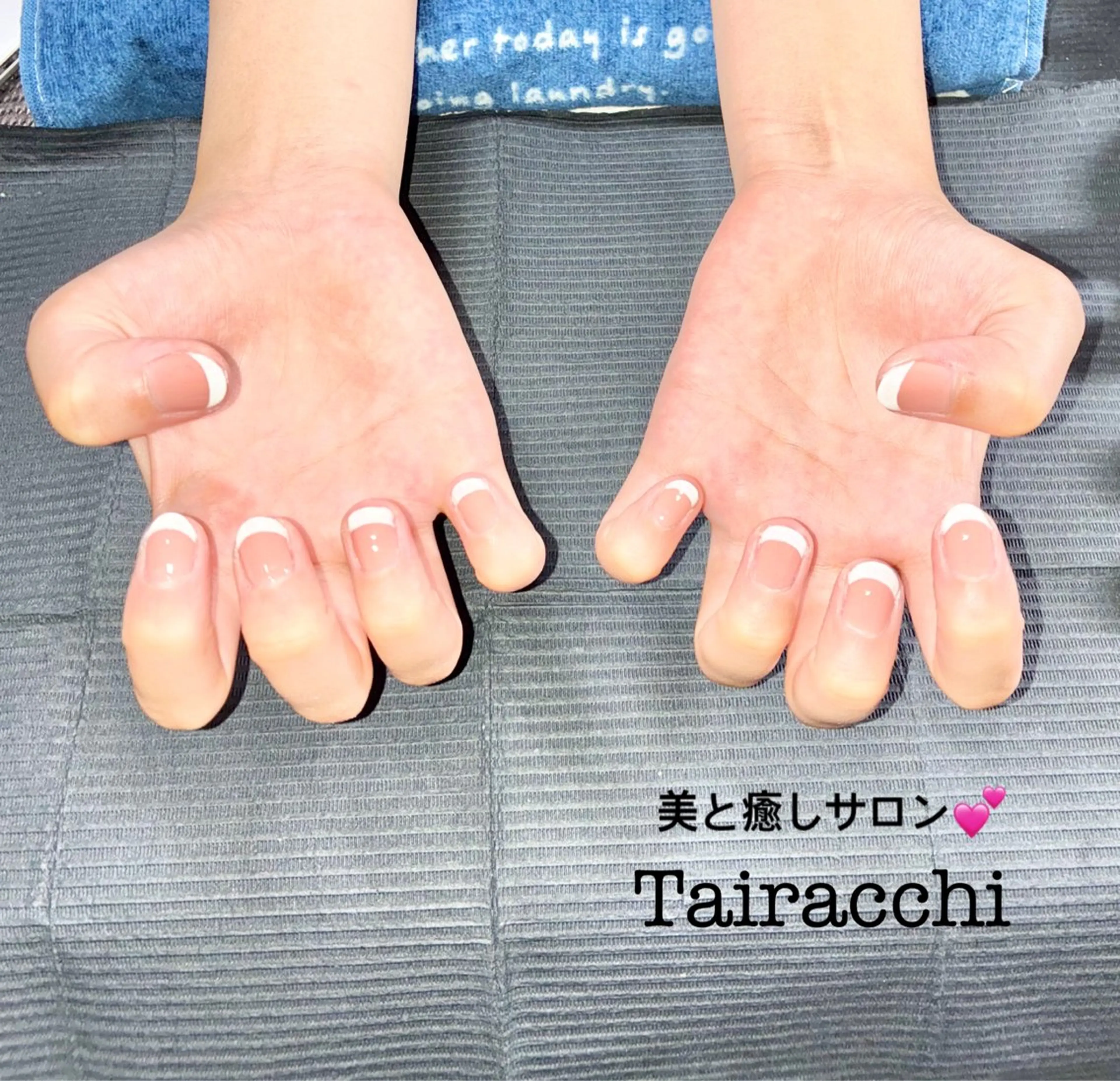 ネイル フレンチネイル Tairacchi ﾀｲﾗｯﾁのネイルデザイン