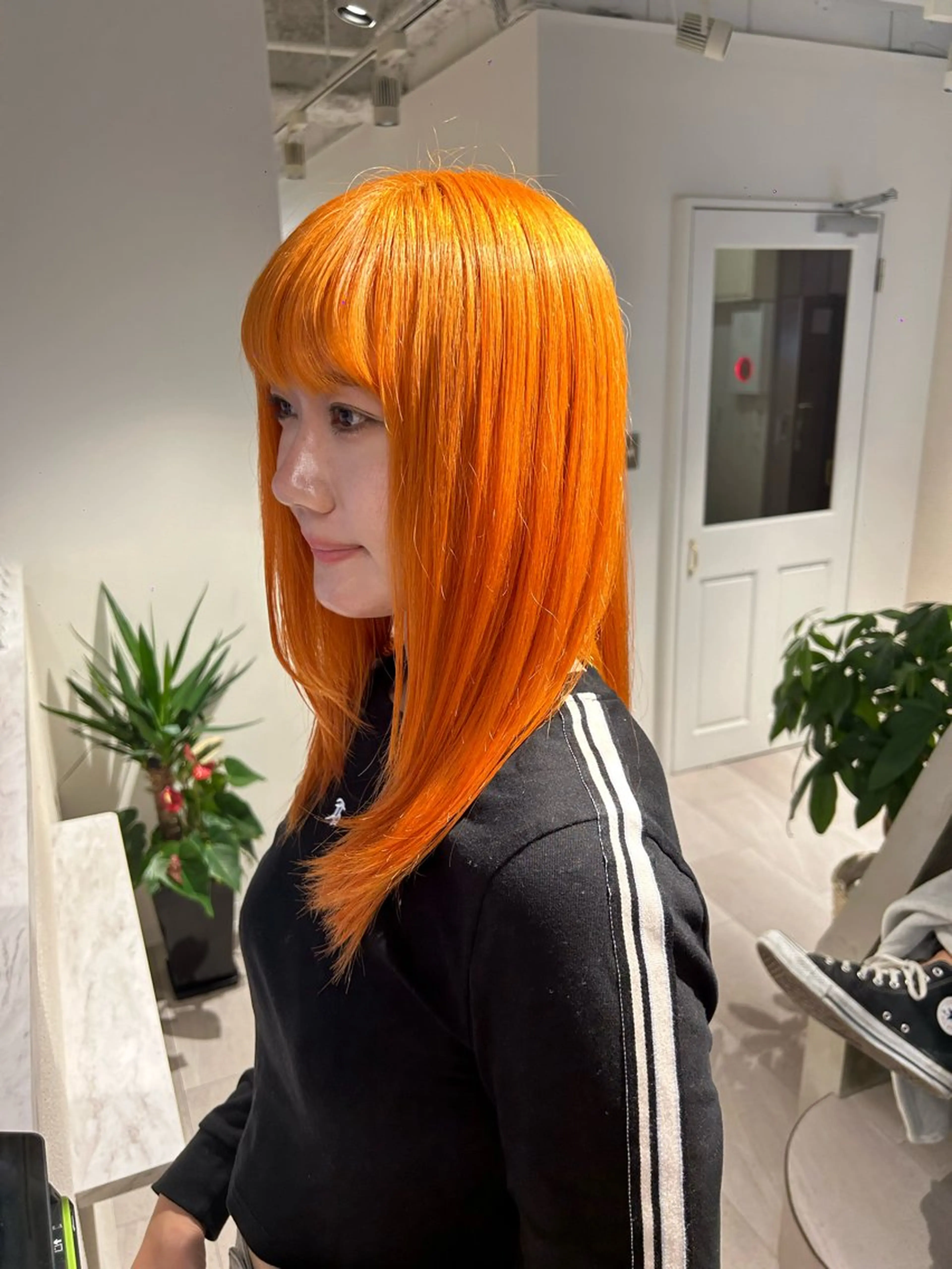 セミロング ior北千住【イオール】所属・YU(ハイトーン/ ブリーチカラー)のヘアスタイル