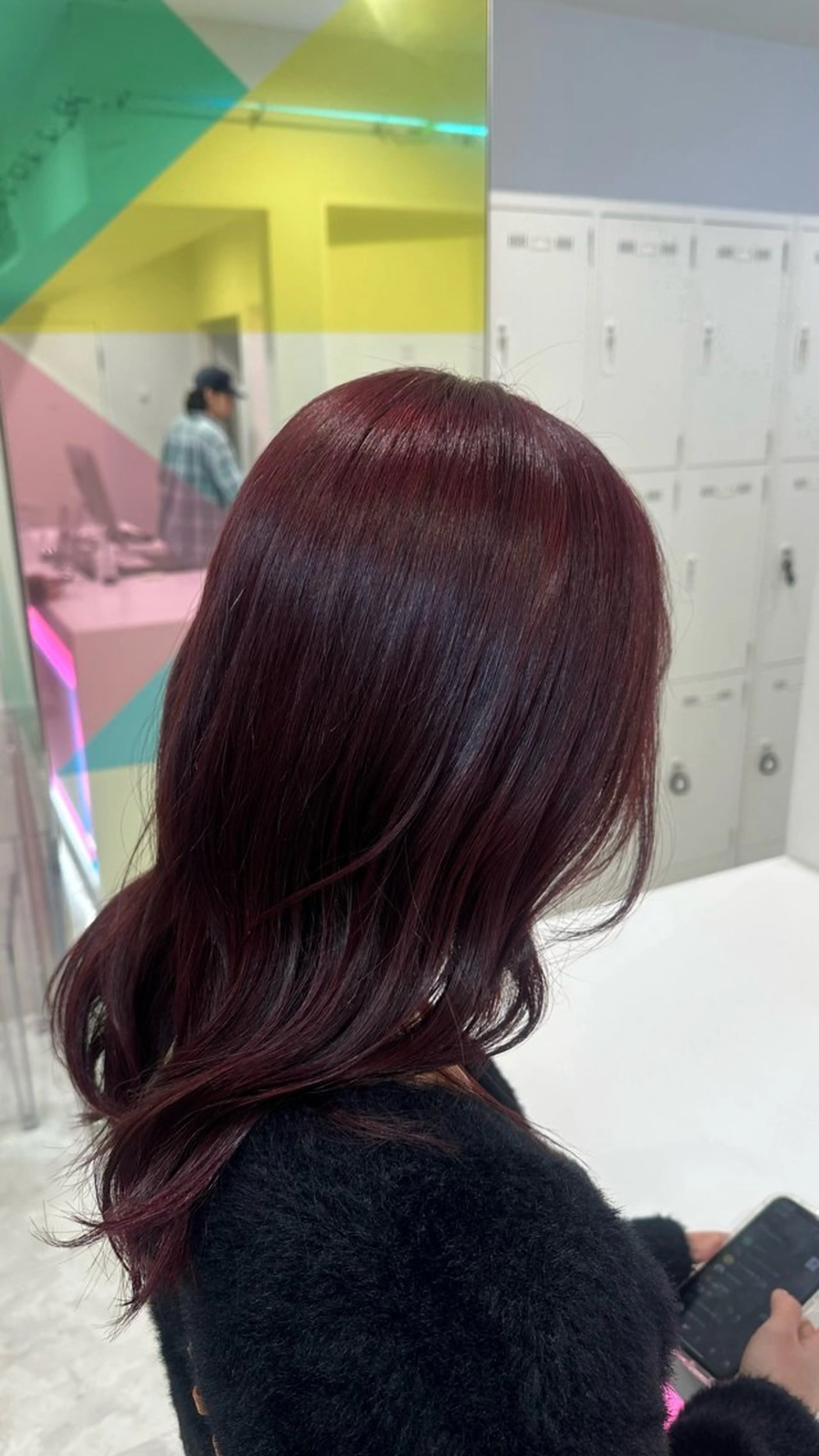 セミロング カラー ハイトーン🌈メンズ カット♡Machanのヘアスタイル