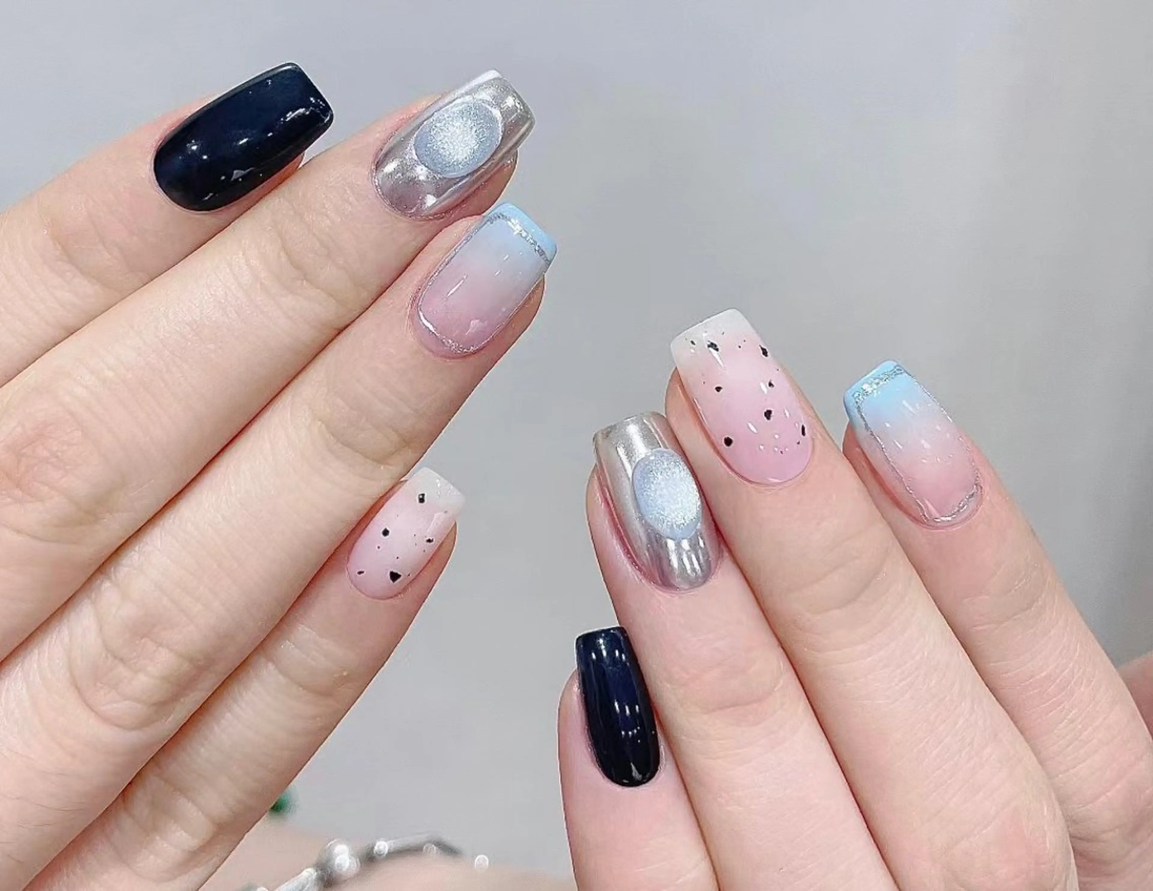 ネイル 冬ネイル YK 美學院のネイルデザイン