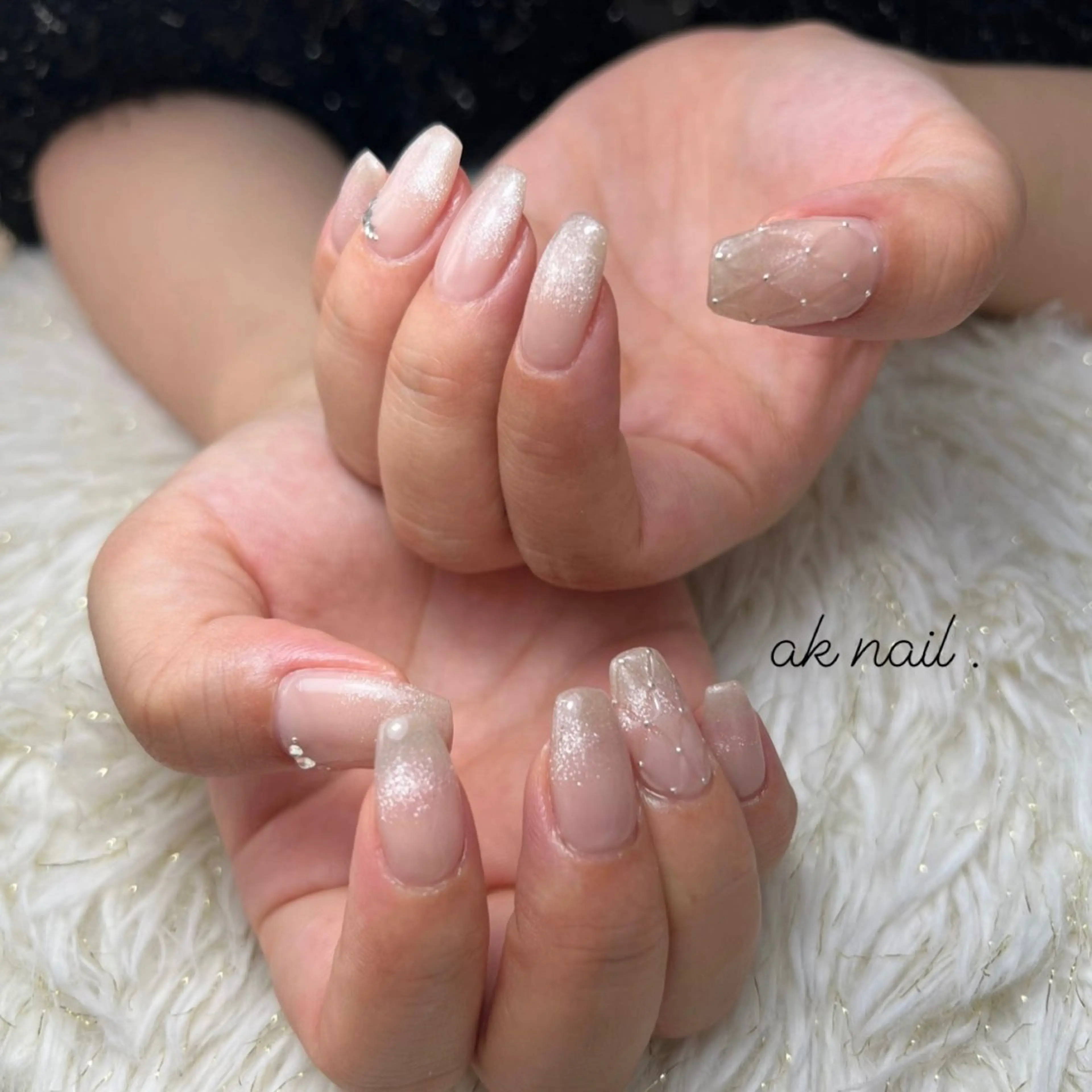ネイル ハンドネイル ak nail .のネイルデザイン