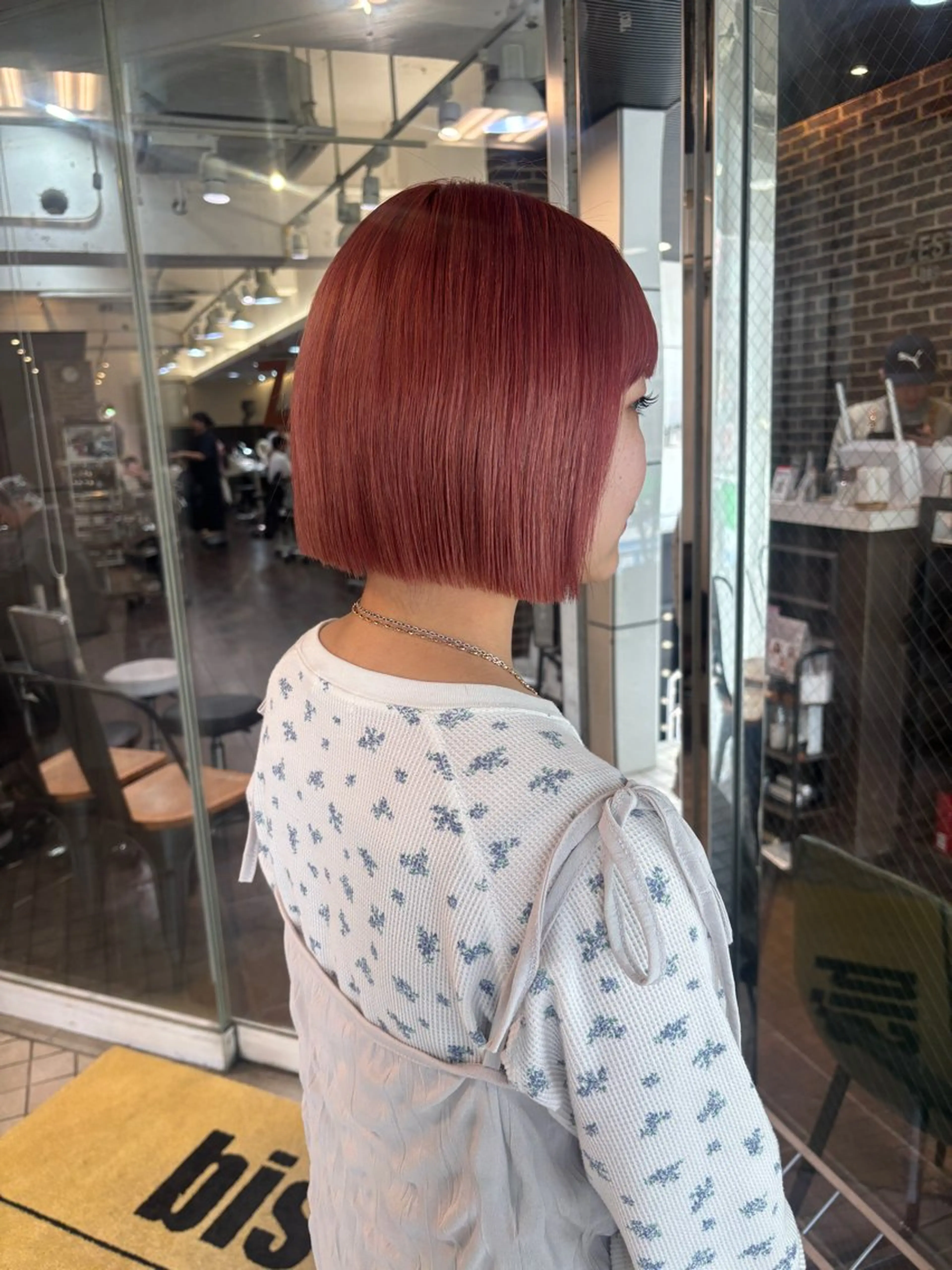 ミディアム 髪質改善 カット サラ艶/ボブカット 🪩💫KAYOのヘアスタイル
