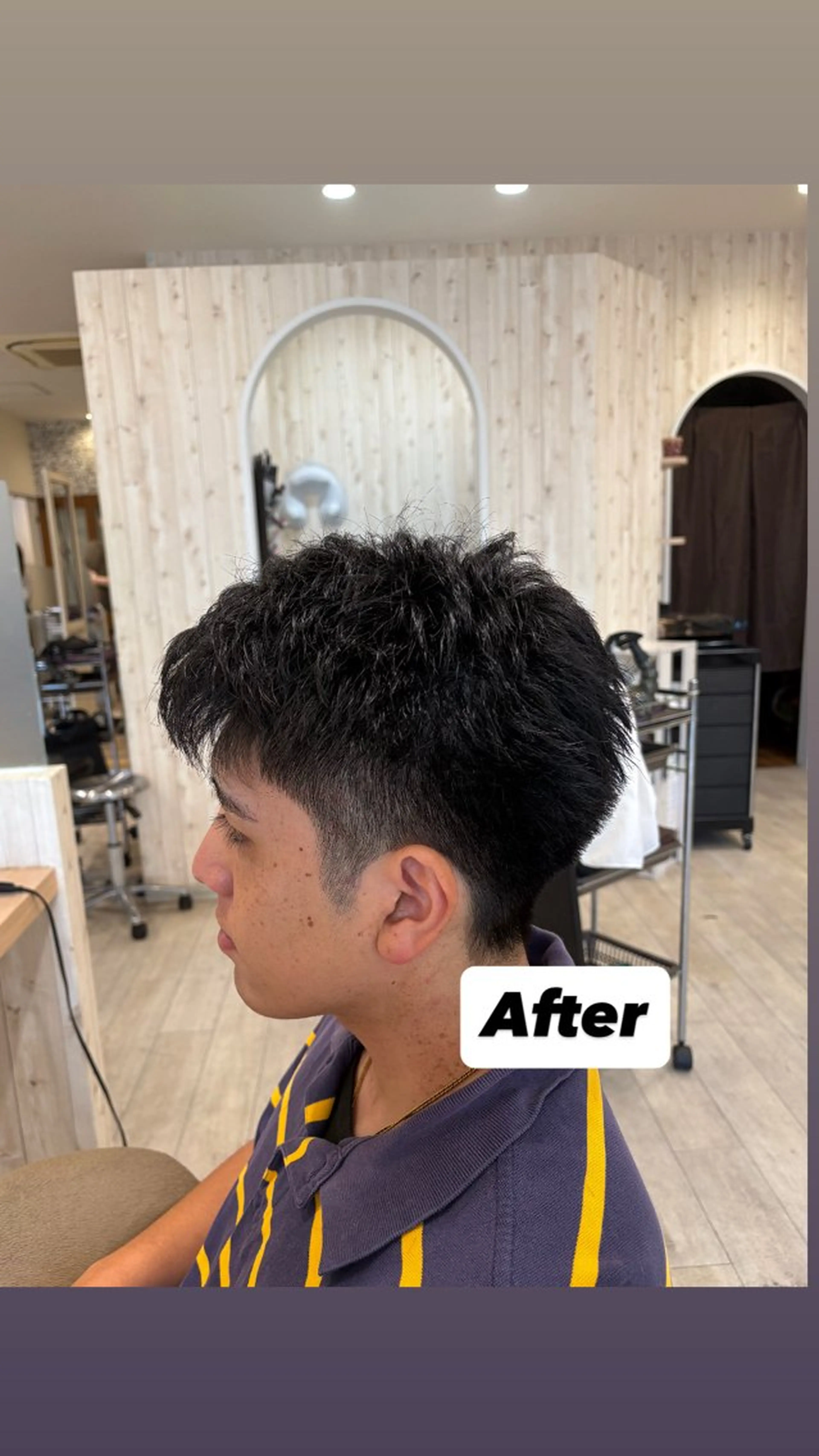 メンズ メンズ0円モデル✂️ 🎀藤村音寧🎀のヘアスタイル
