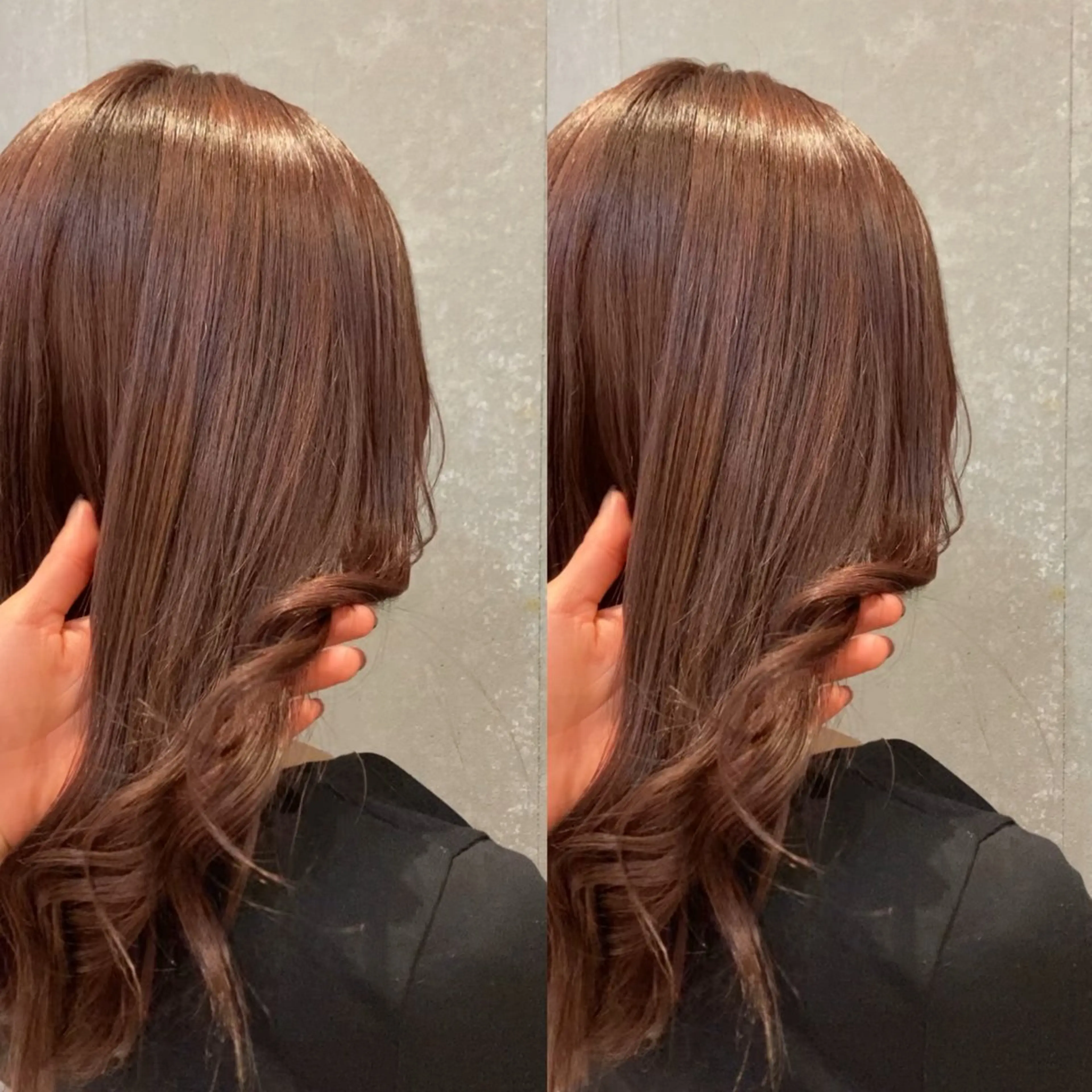 セミロング schon所属・み うのヘアスタイル