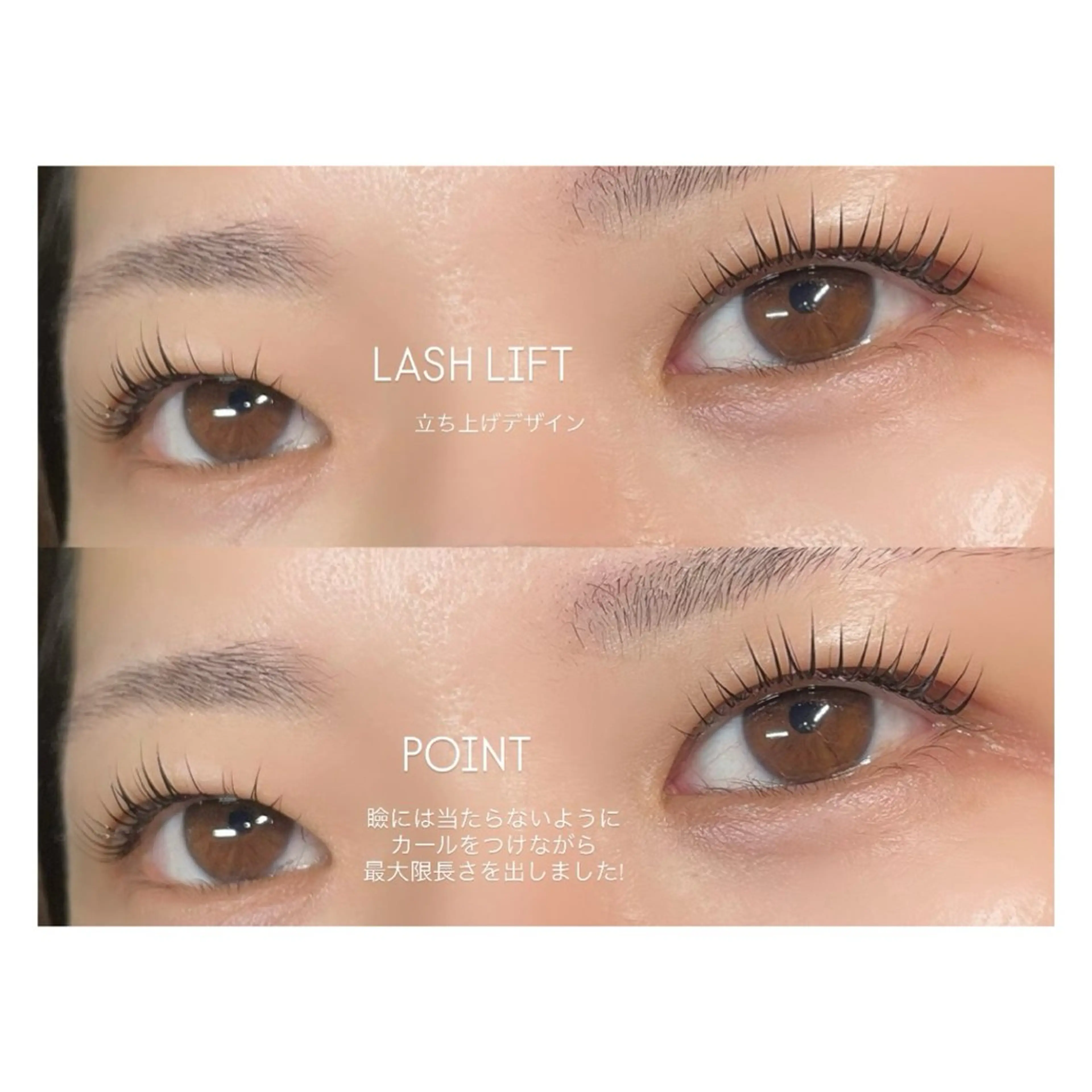【まつ毛パーマと眉毛脱毛セット🎀】の写真