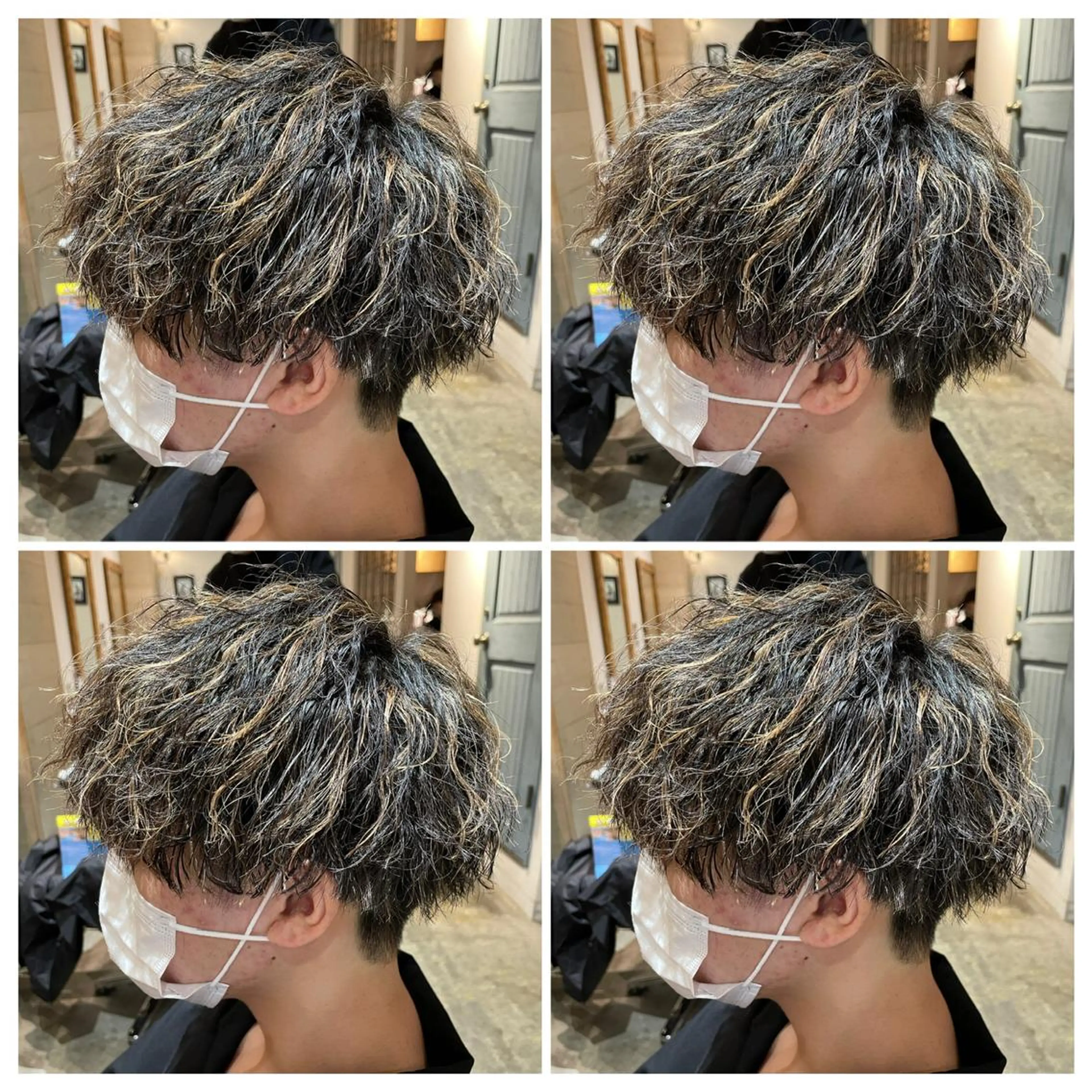 カラー パーマ メンズ カット ヘアカラー パーマ トリートメント 💎髪質改善／艶髪 荻原💎のヘアスタイル