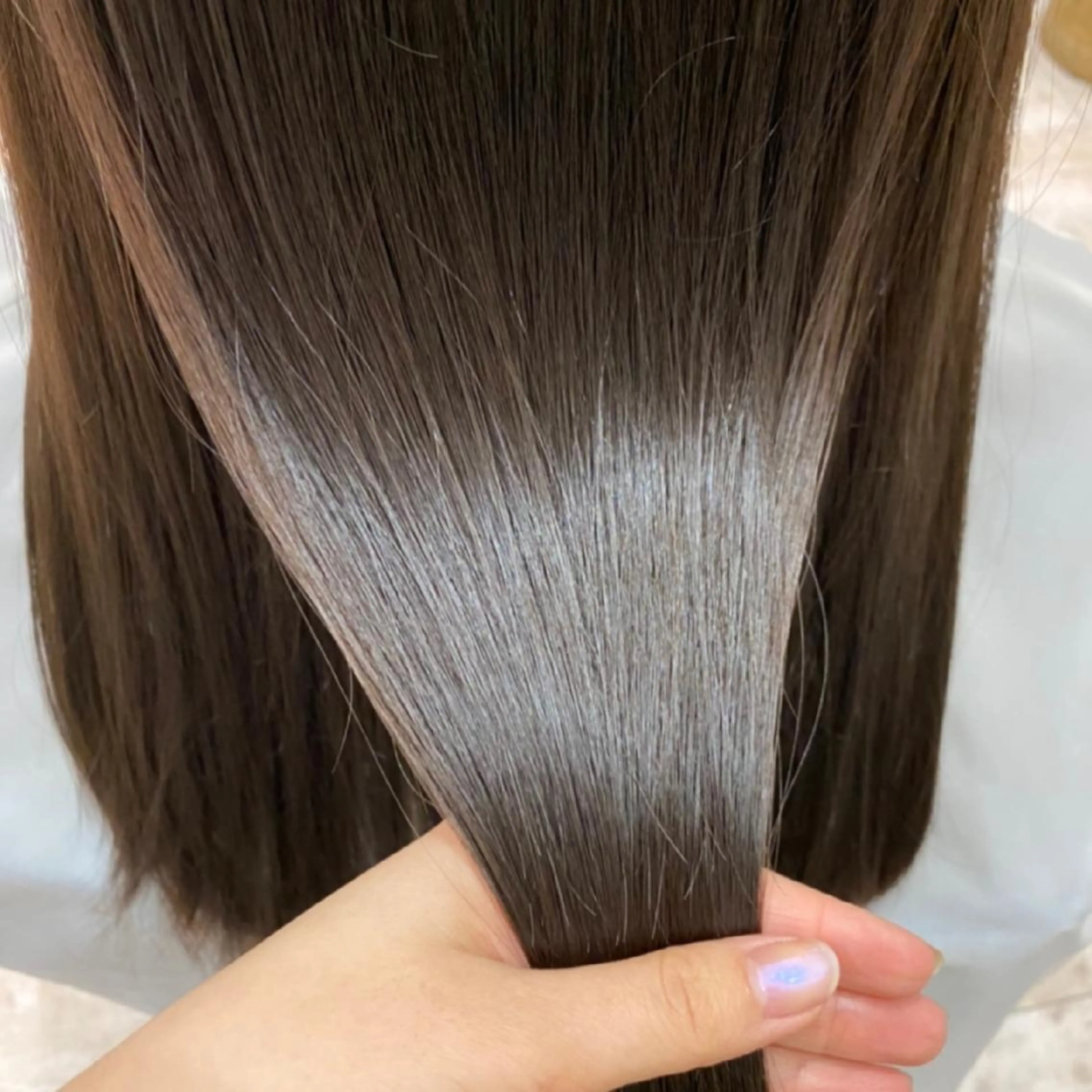 ロング カラー カット ヘアカラー トリートメント 🫧透け感⋆艶髪💎 山口アヤカのヘアスタイル