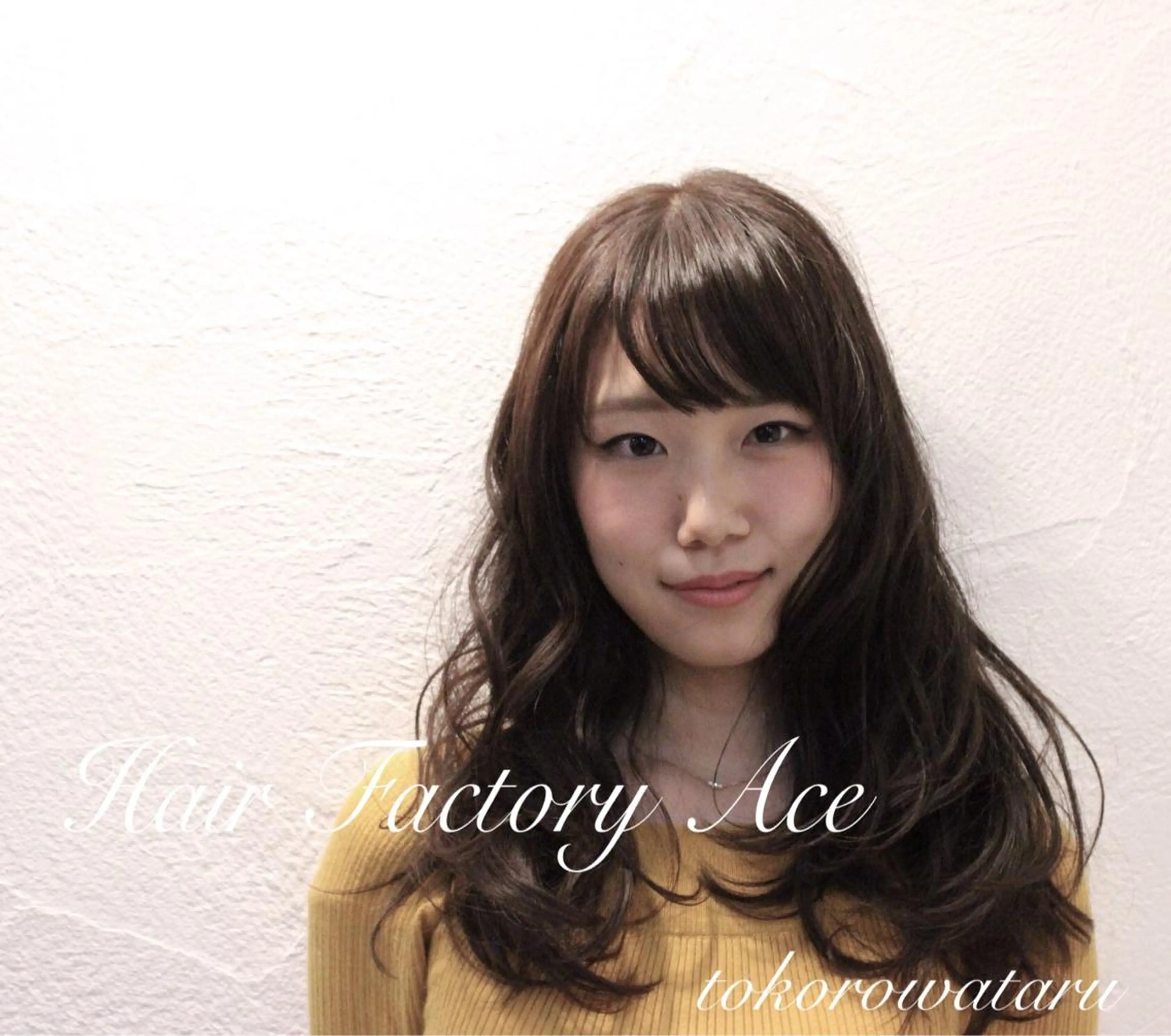 セミロング 所渉/韓国レイヤー /ウルフカットのヘアスタイル