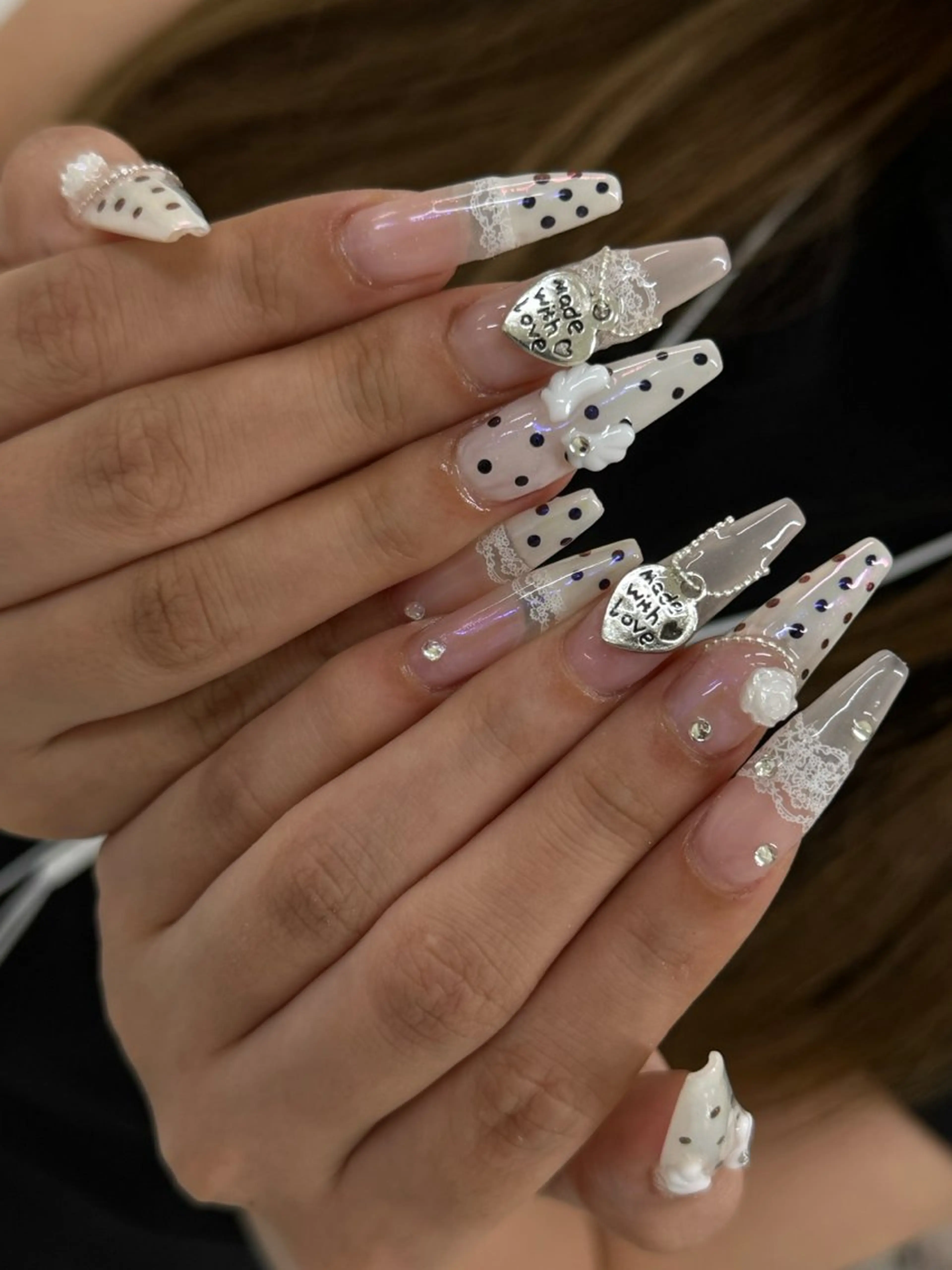 持ち込みデザイン（長さだし10本）の写真