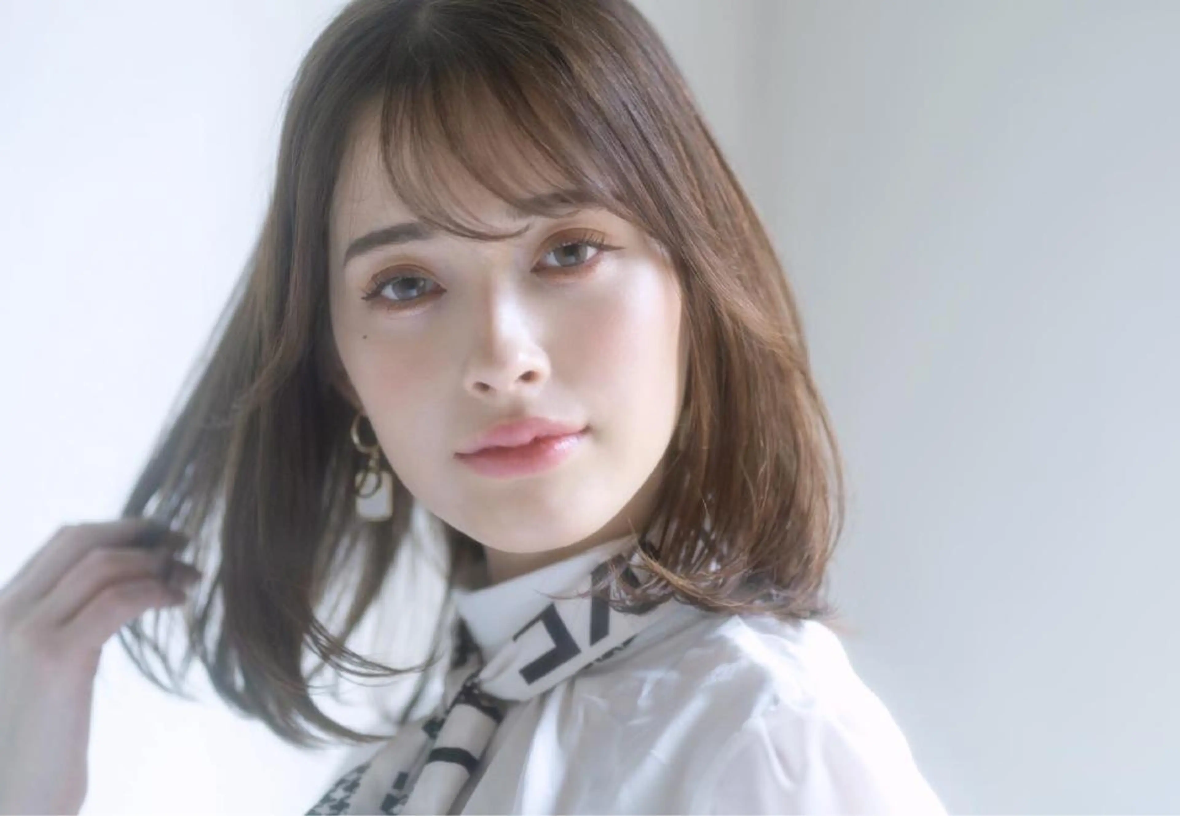 前髪カット➕透明感抜群カラー➕トリートメントの写真