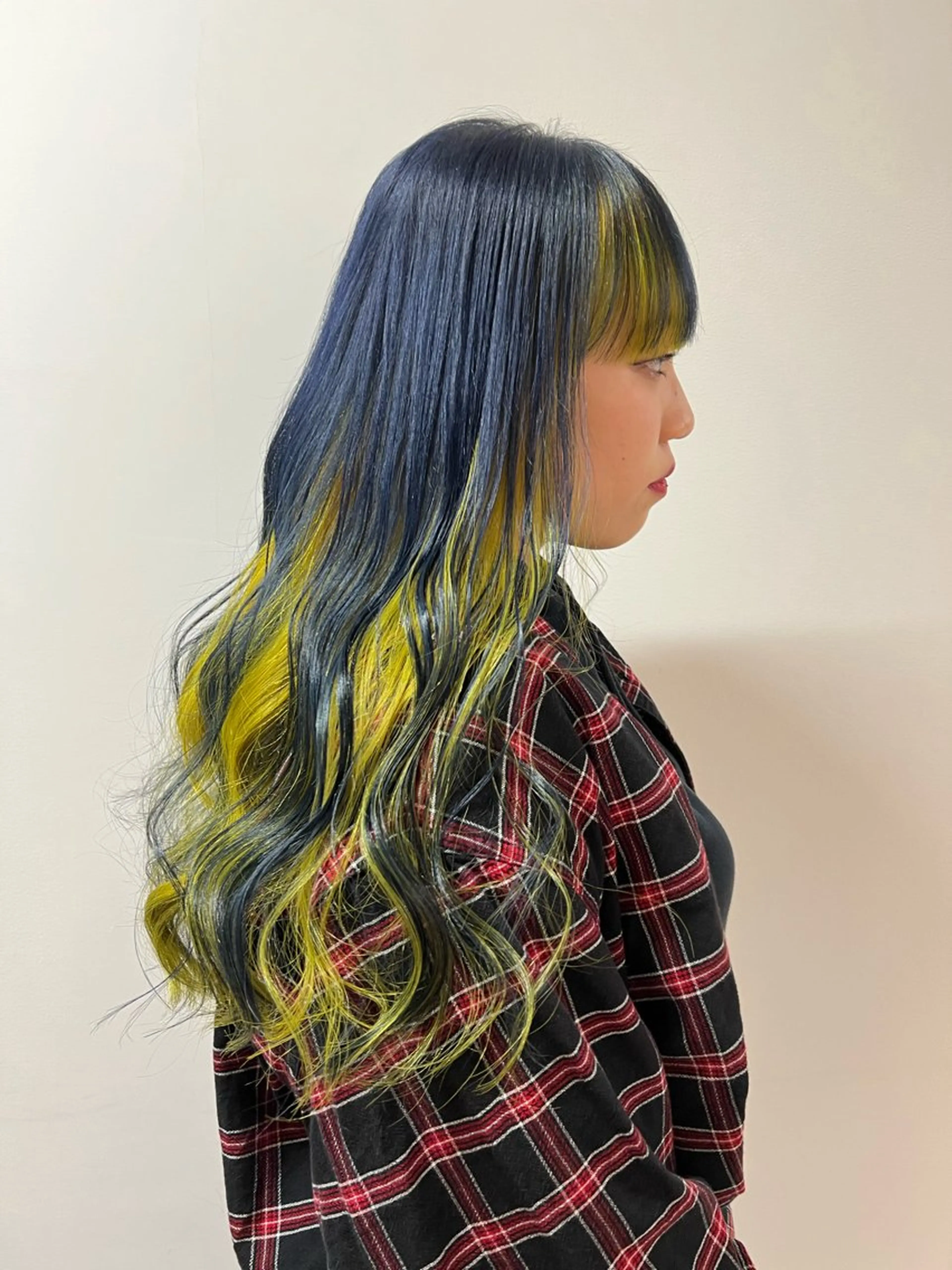 ロング カラー カット ヘアカラー Ainoa 金町店所属・佐々木 楓夏のヘアスタイル