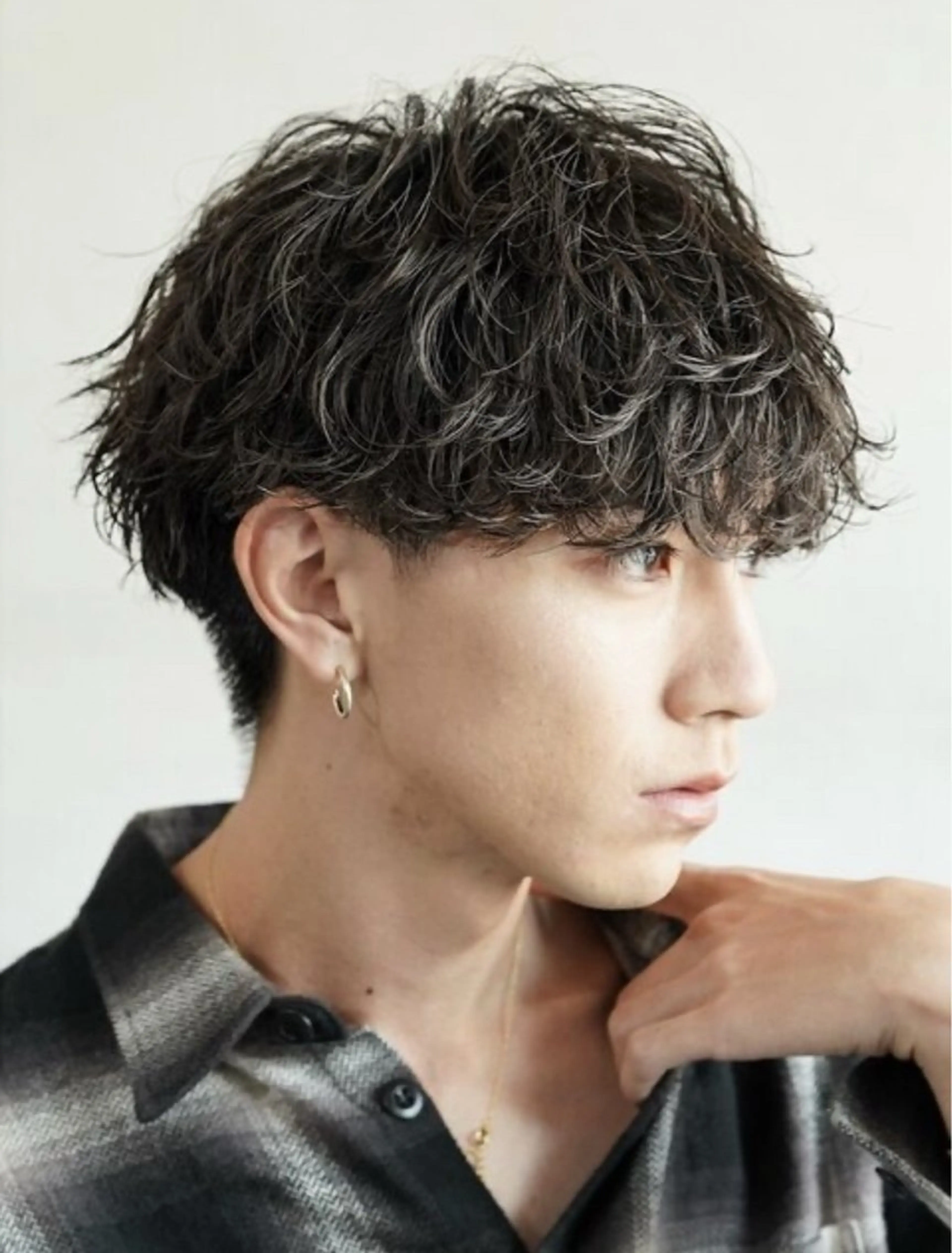 パーマ メンズ メンズパーマ ツイストスパイラルパーマ 波巻きパーマ スパイラルパーマ カット パーマ 🦔kyogo/栄 /メンズパーマのヘアスタイル