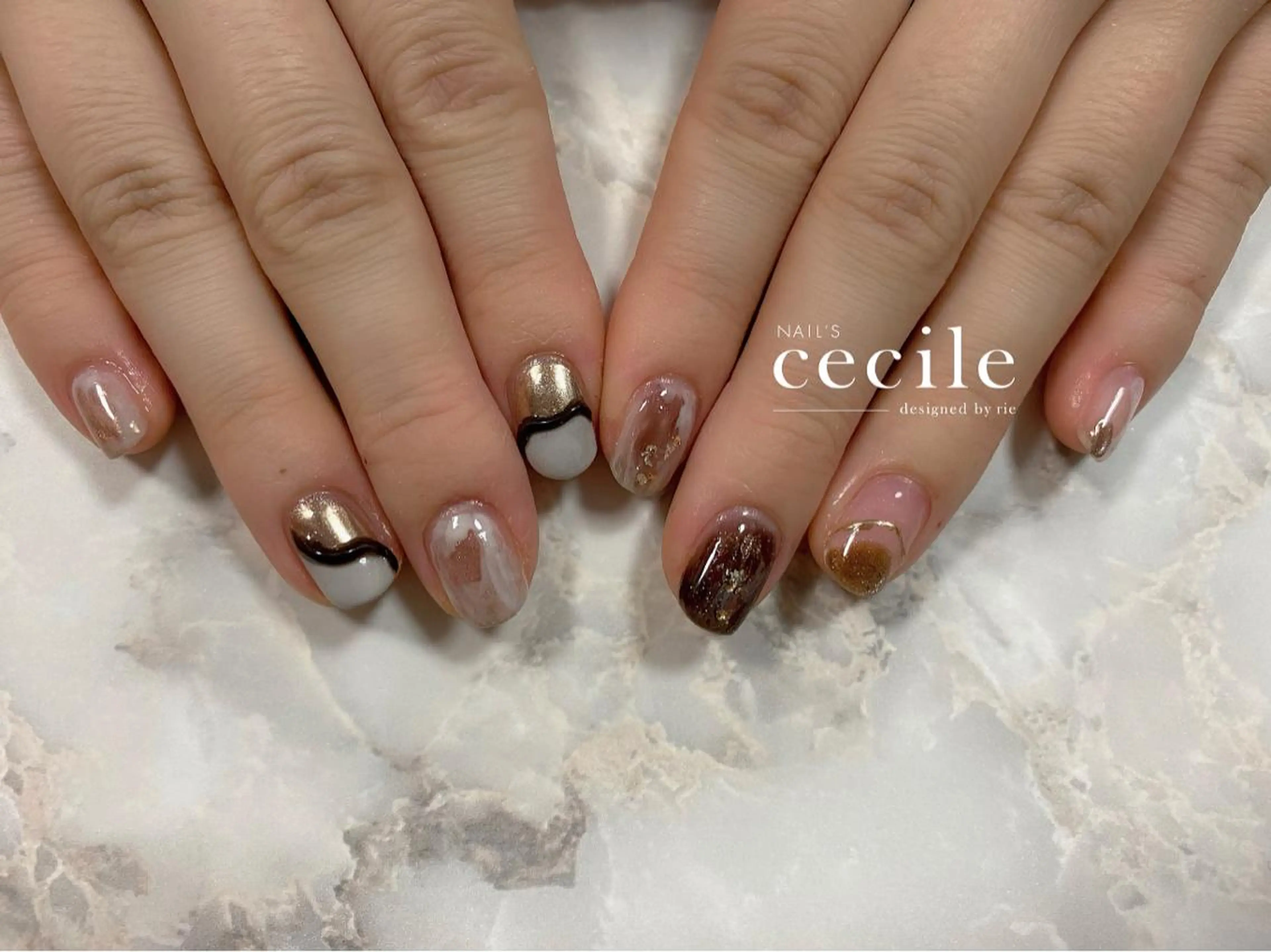 ネイル Nail's  Cecile所属・Cecile Rieのネイルデザイン