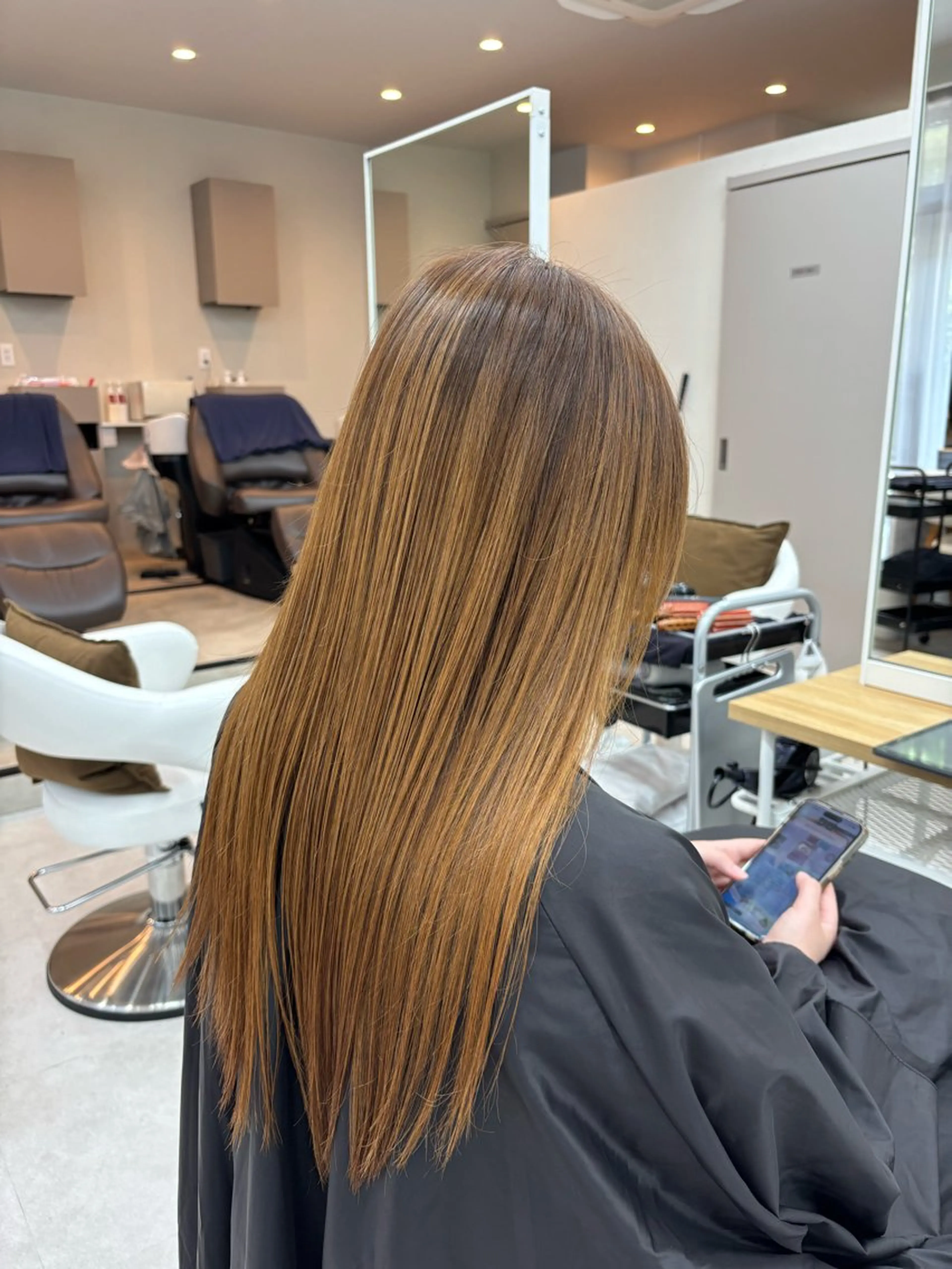 セミロング 磯部 拓磨のヘアスタイル