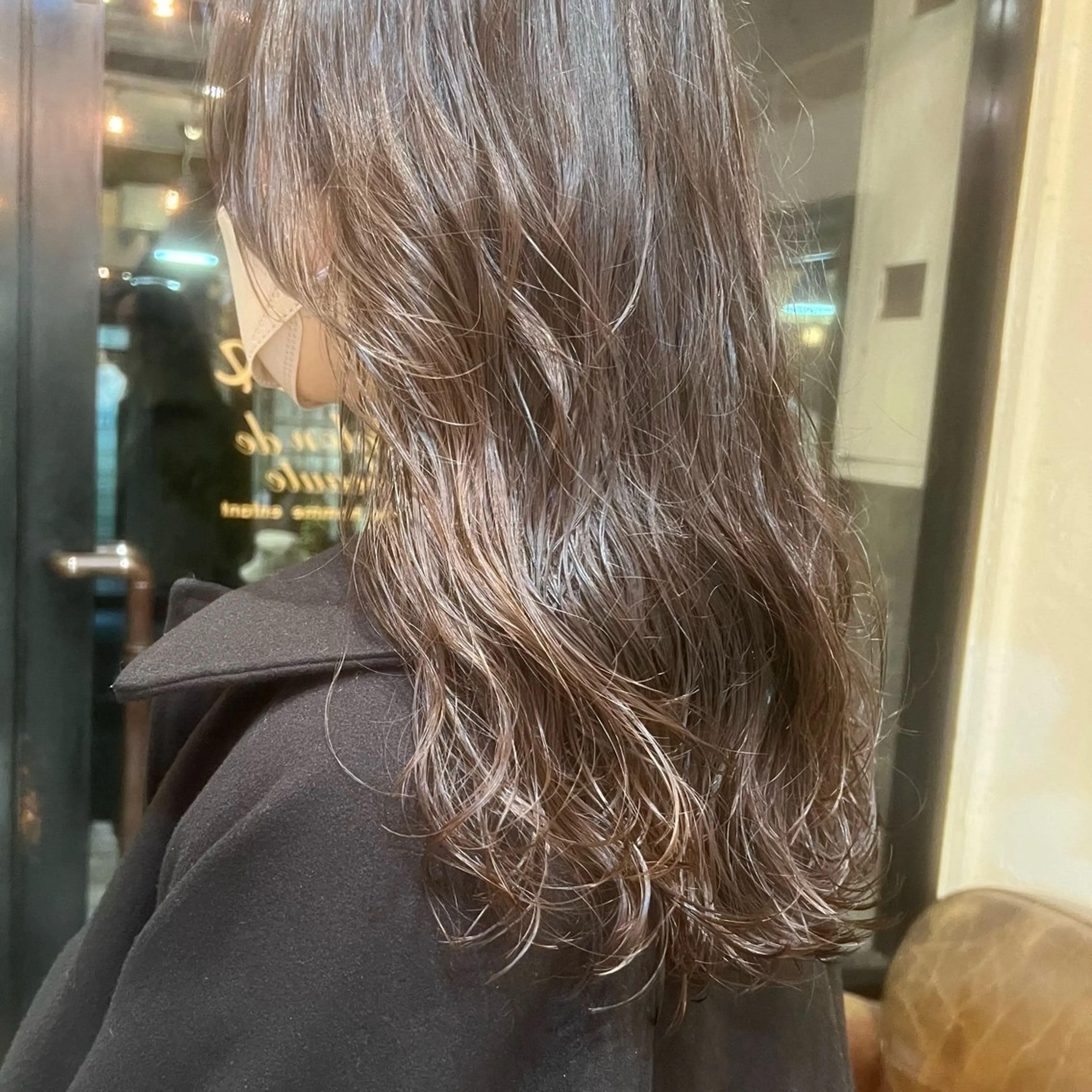 ミディアム パーマ トリートメント 🐋湊 ゆうき /レイヤーカット🫧のヘアスタイル