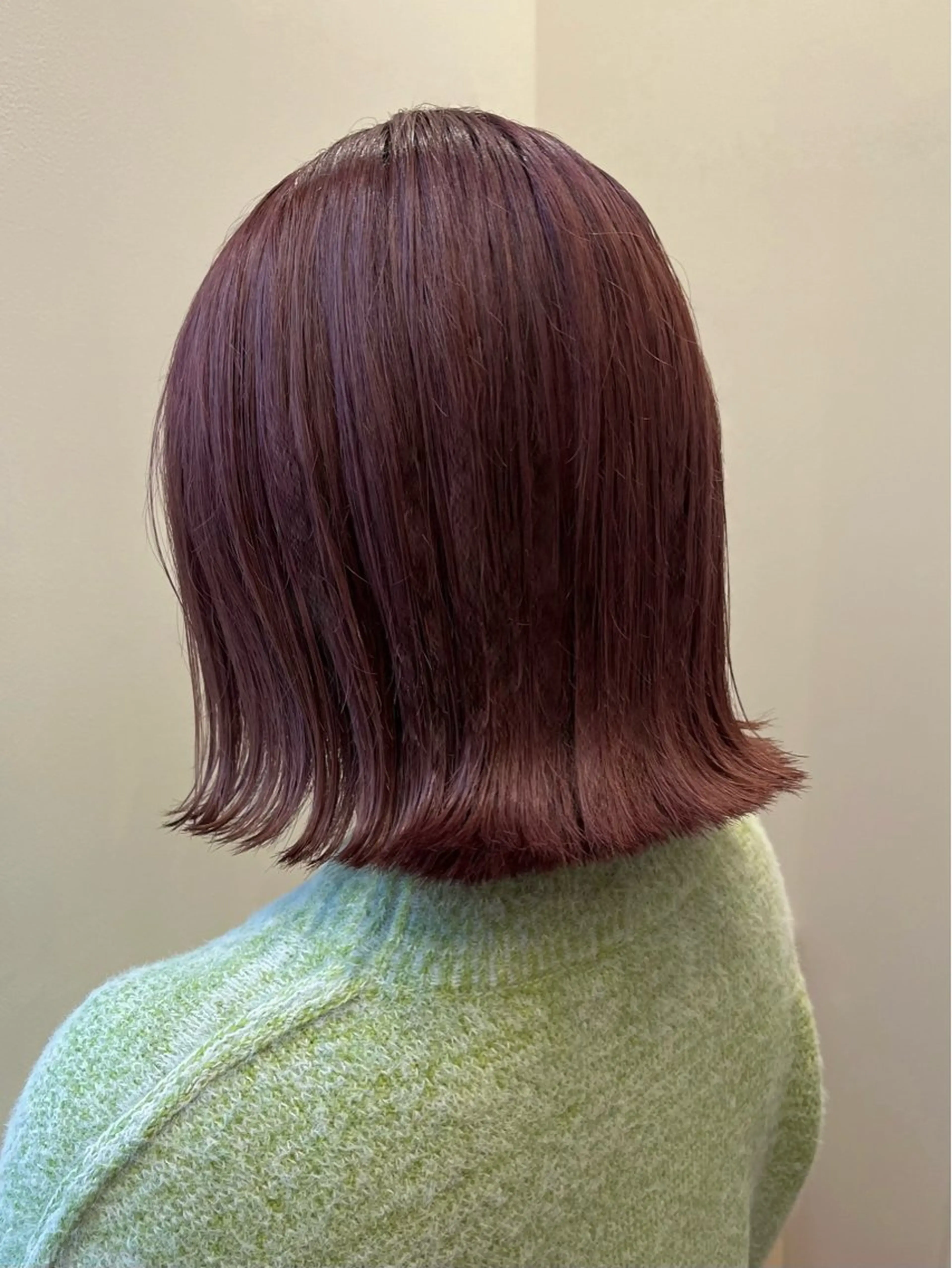 ショート ボブ 暖色カラー/似合わせ カット/名古屋/辻のヘアスタイル