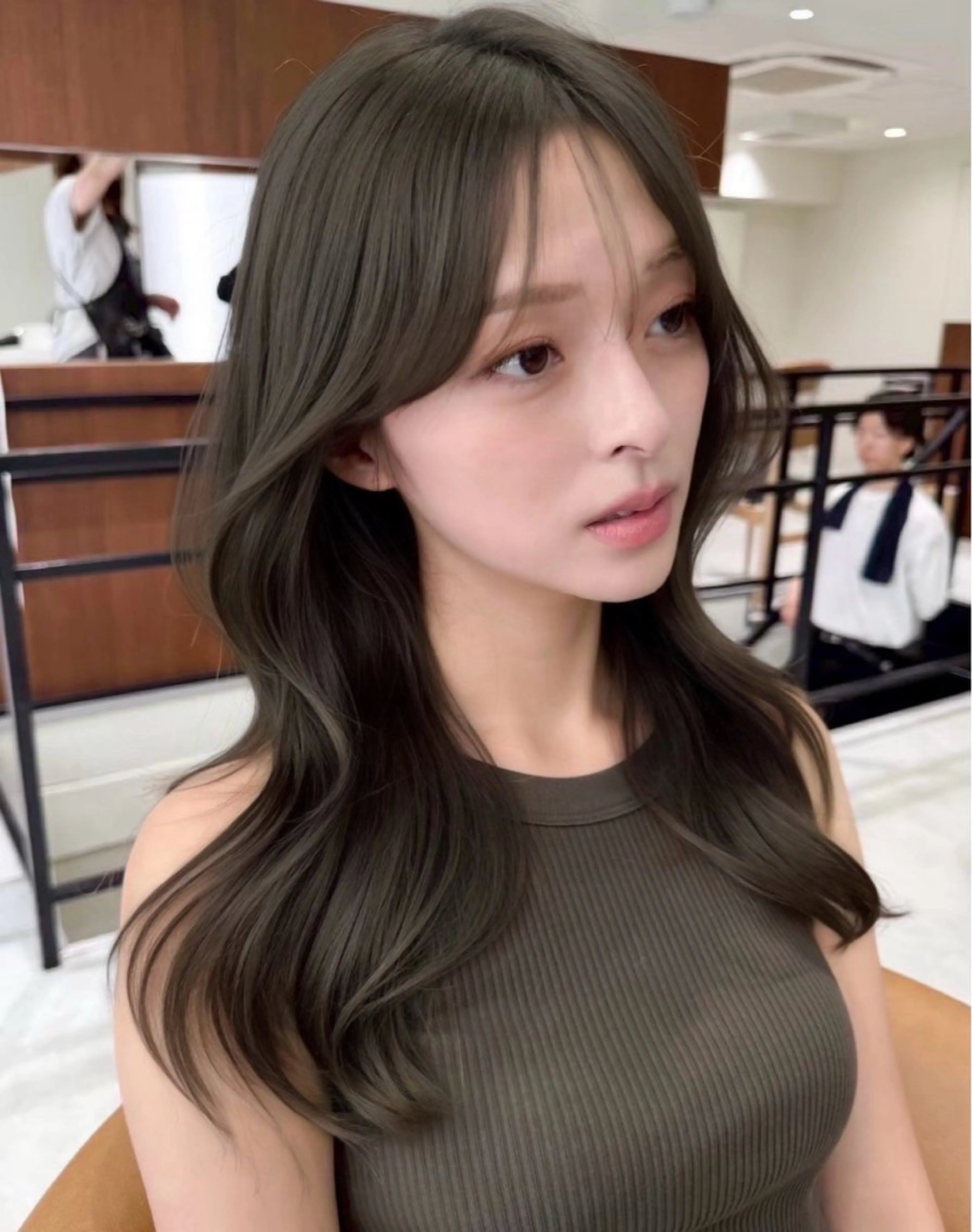 カラー 奈良 萌花のヘアスタイル